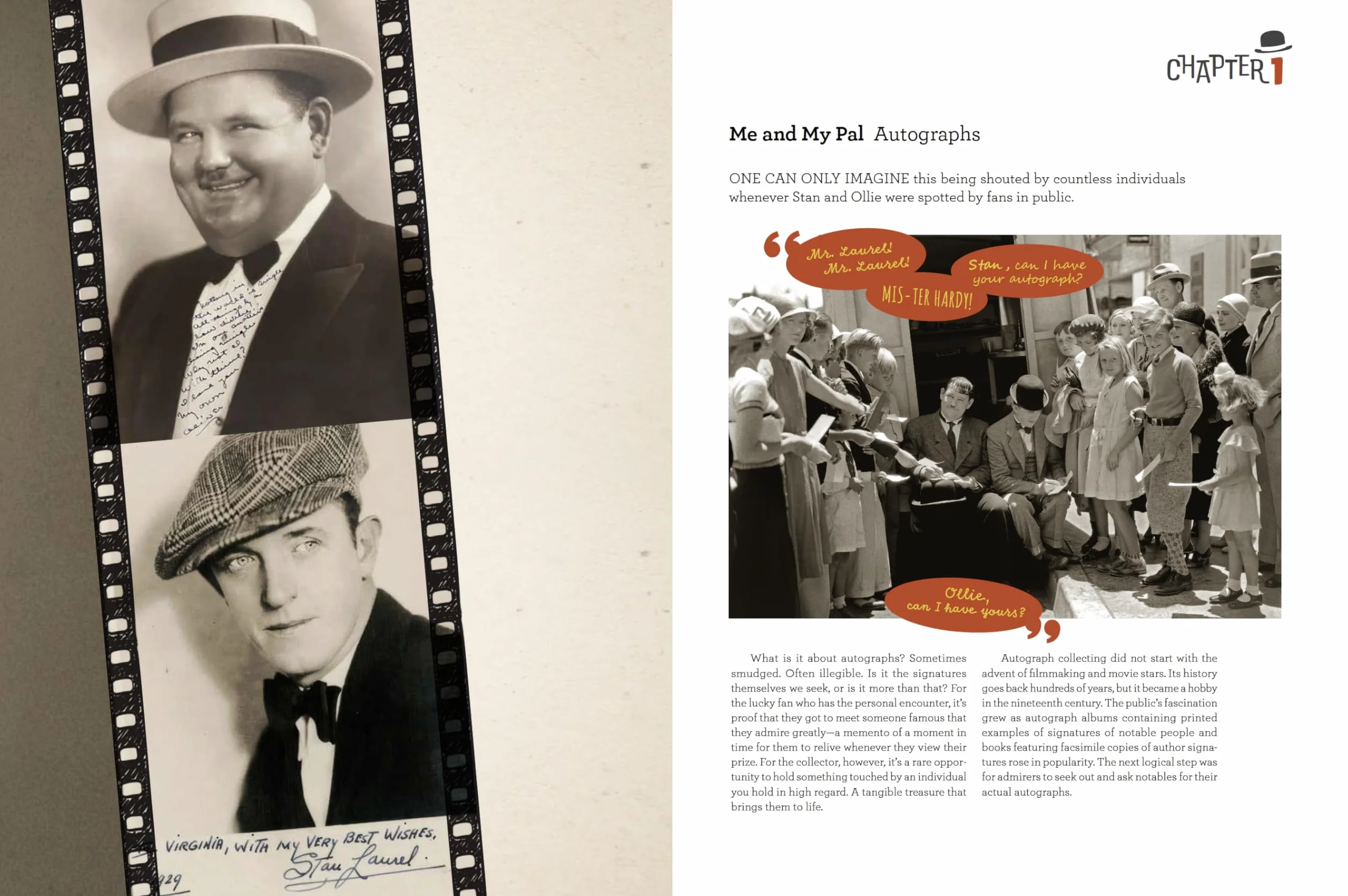 Collecting Laurel and Hardy: Autographs Posters Toys Dolls Games Trading Cards Comic Books Costumes Props