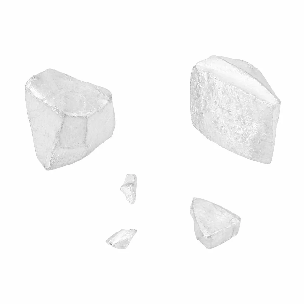 5 Gramm / 0,2 Unzen hochreines 99,995% Indium in Metallklumpen blockiert Barren Probe des Elements Indium