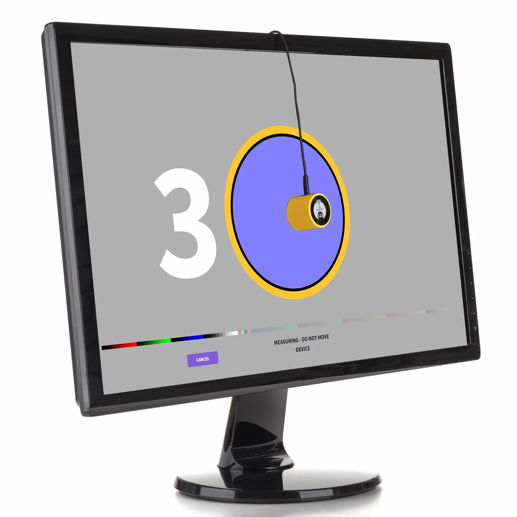 Calibrite Wyświetlacz 123 – przyjazne dla użytkownika narzędzie do kalibracji monitora do dokładnego koloru na pojedynczym lub podwójnym wyświetlaczu