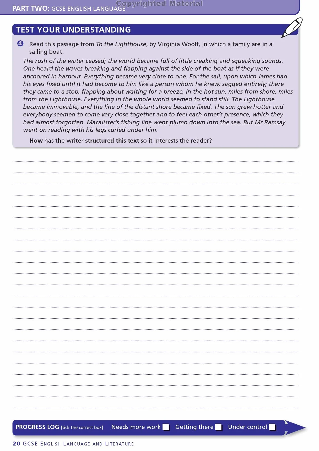 York Notes for GCSE AQA English Language and Literature Workbook