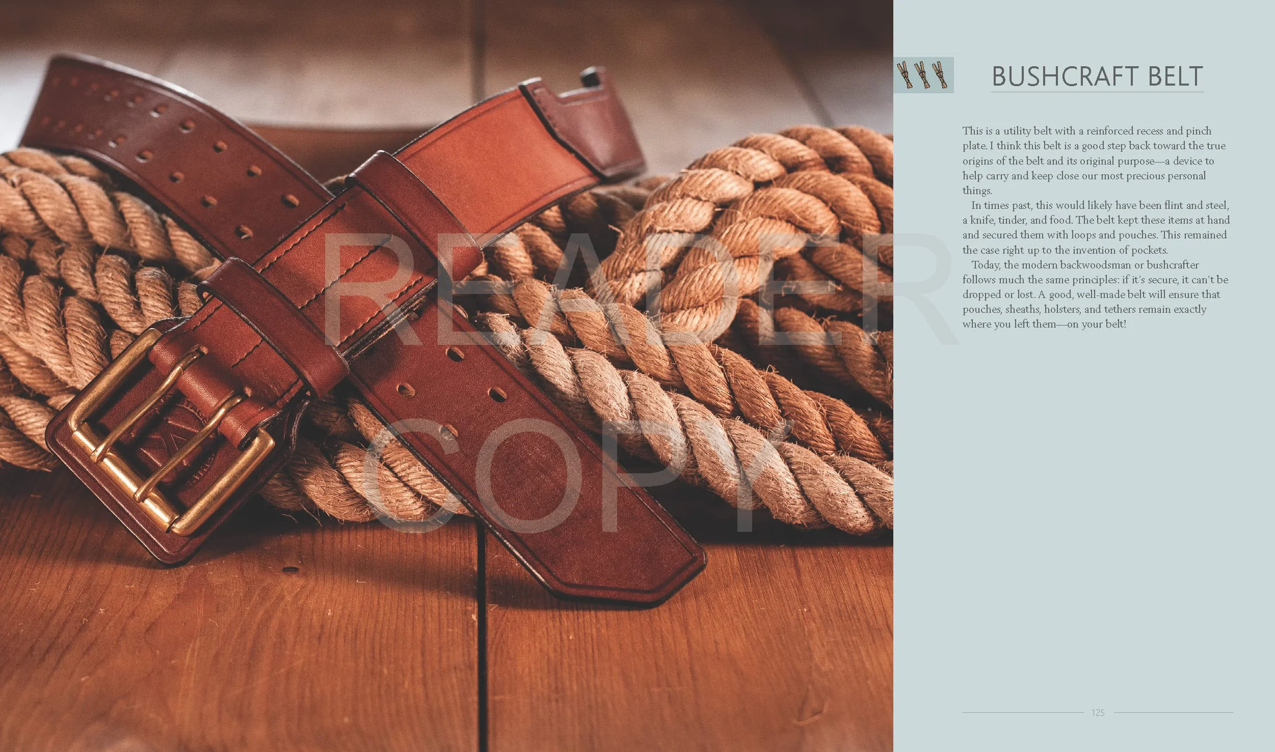 A Guide to Making Leather Belts with 12 Complete Projects