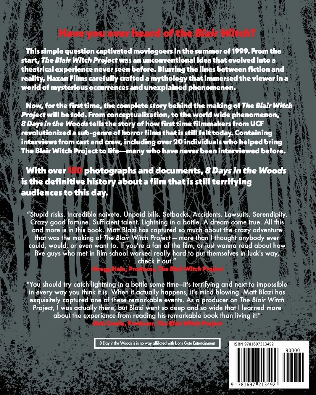 8 Days in the Woods: The Making of The Blair Witch Project
