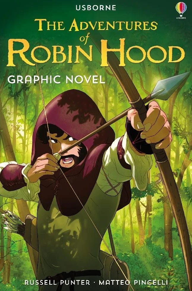 The Adventures of Robin Hood Graphic Novel Usborne