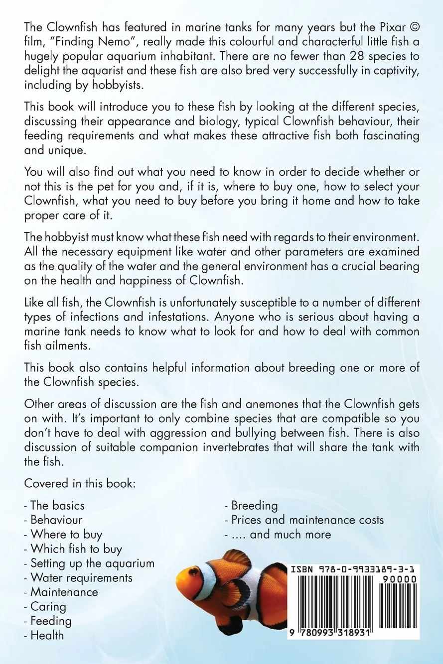 Clown Fish Care Manual: Health, Feeding & Advantages for Owners