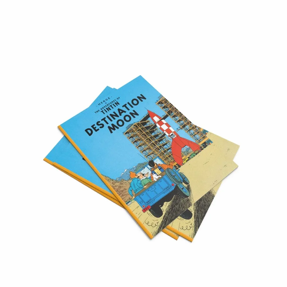 The Adventures of Tintin: Destination Moon Classic Children's Illustrated Mystery Adventure