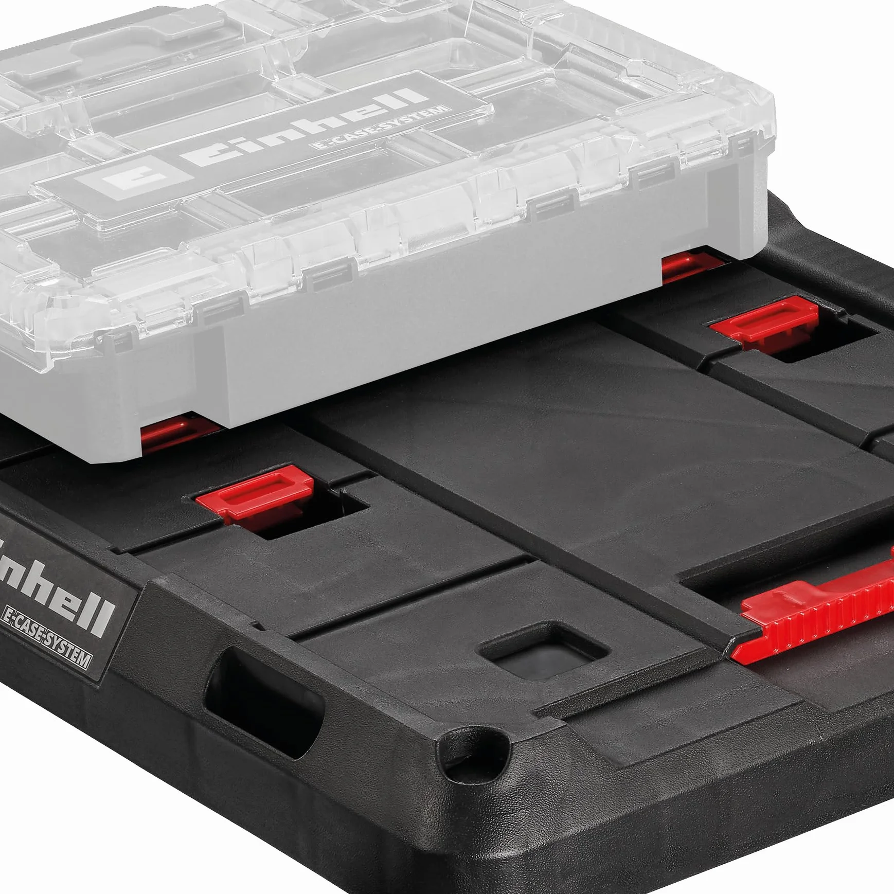 Oryginalna deska na kółkach Einhell E-Case (maks. 120 kg, blokowane kółka skrętne, możliwość łączenia z systemem Einhell E-Case, transport walizek i skrzyń, z mocowaniem pasów mocujących)