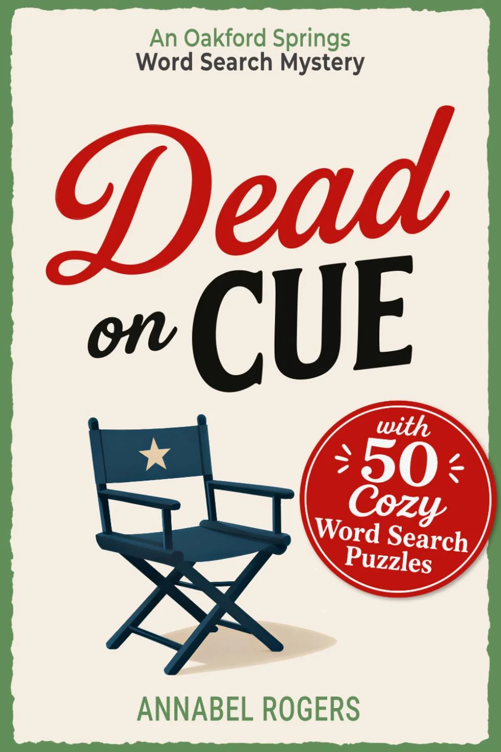 Oakford Springs Murder Mystery Word Search Puzzle Book – Read Story, Solve 50 Puzzles, Catch Killer
