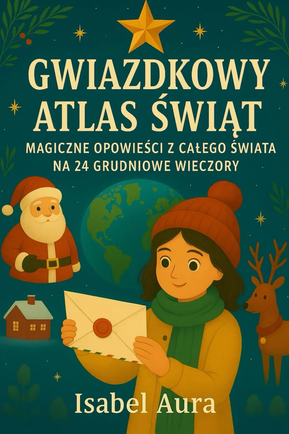 Atlas Świąt 24 magiczne opowieści na każdy grudniowy wieczór Prezent na Święta Kalendarz Adwentowy dla dzieci