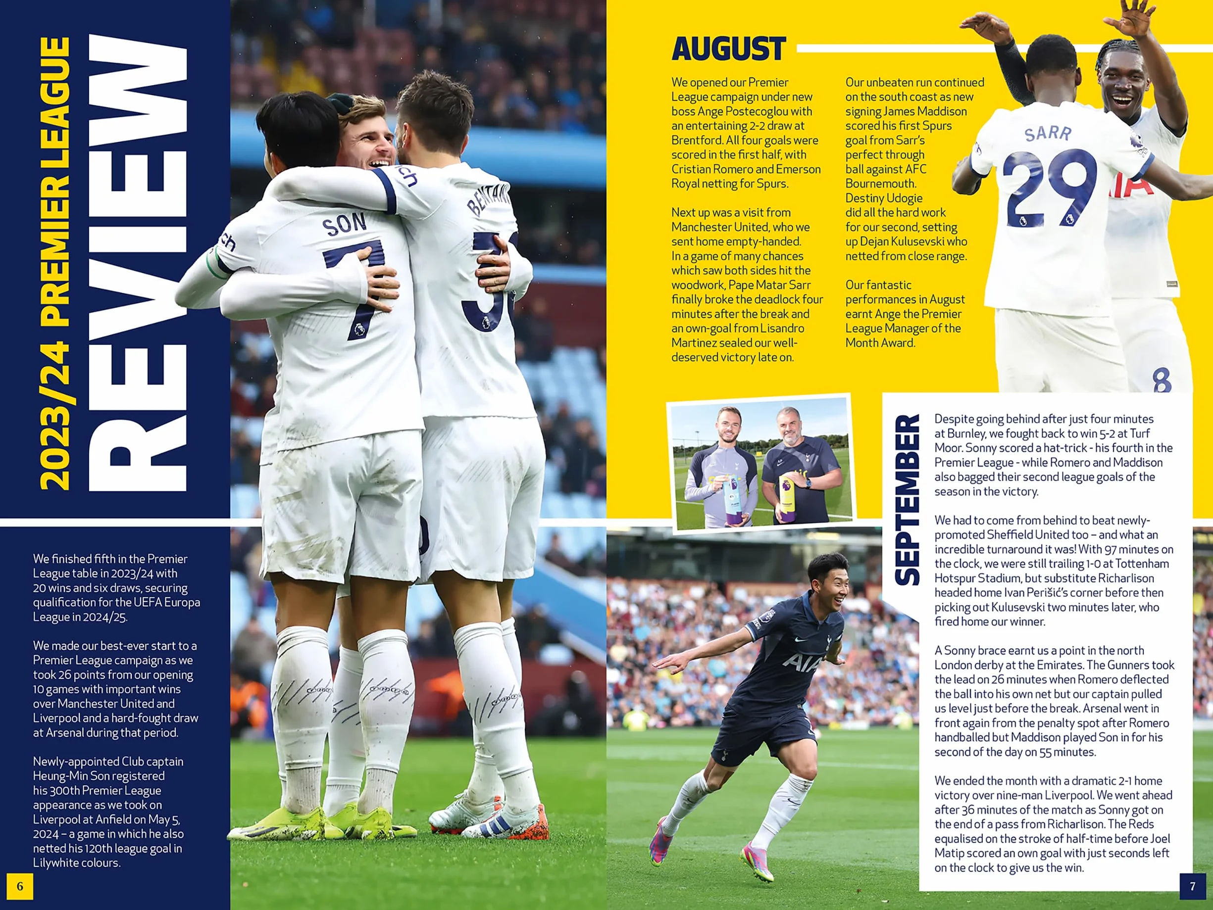 The Official Tottenham Hotspur Annual 2025