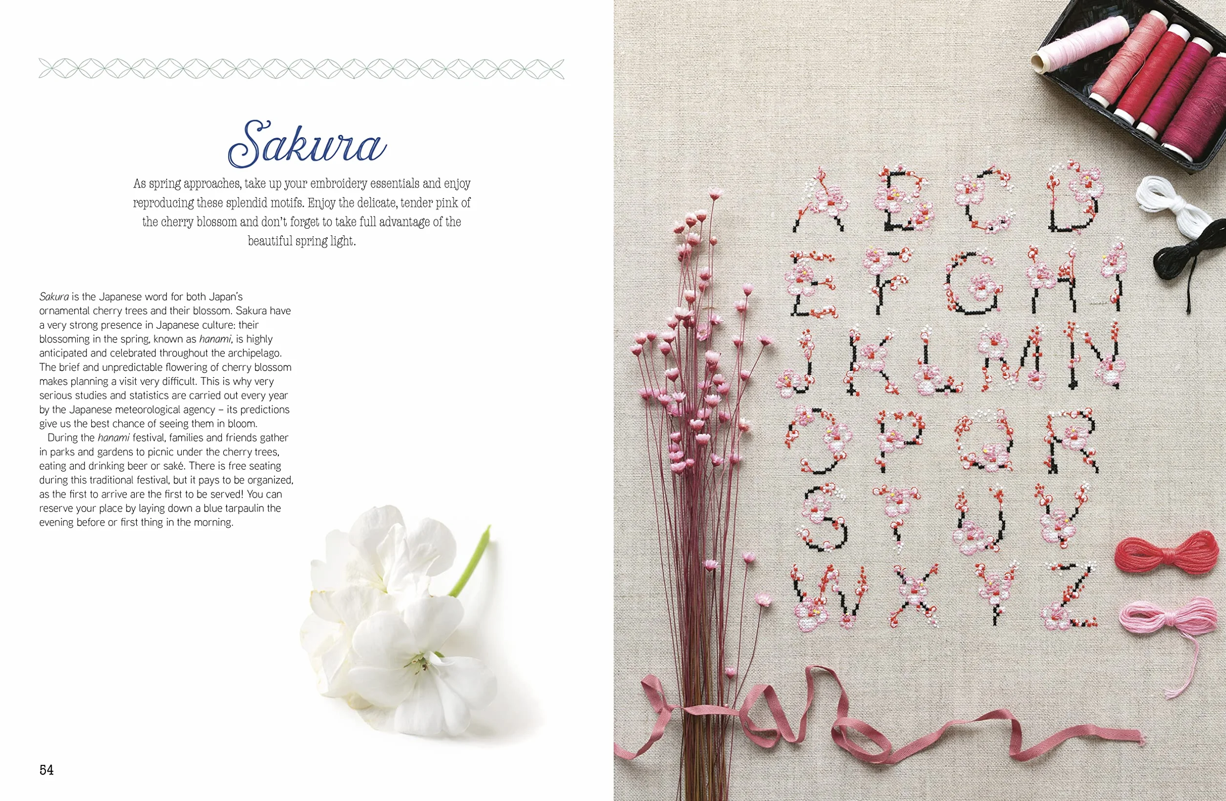 Cross Stitch Alphabets: 14 Beautiful Nature-Inspired Designs