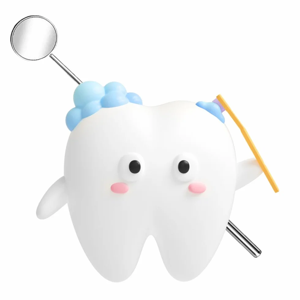 LATRAT Lusterko dentystyczne zapobiegające zaparowaniu, ze stali nierdzewnej, do pielęgnacji jamy ustnej, narzędzie przedłużające, nadaje się również do przedłużania rzęs