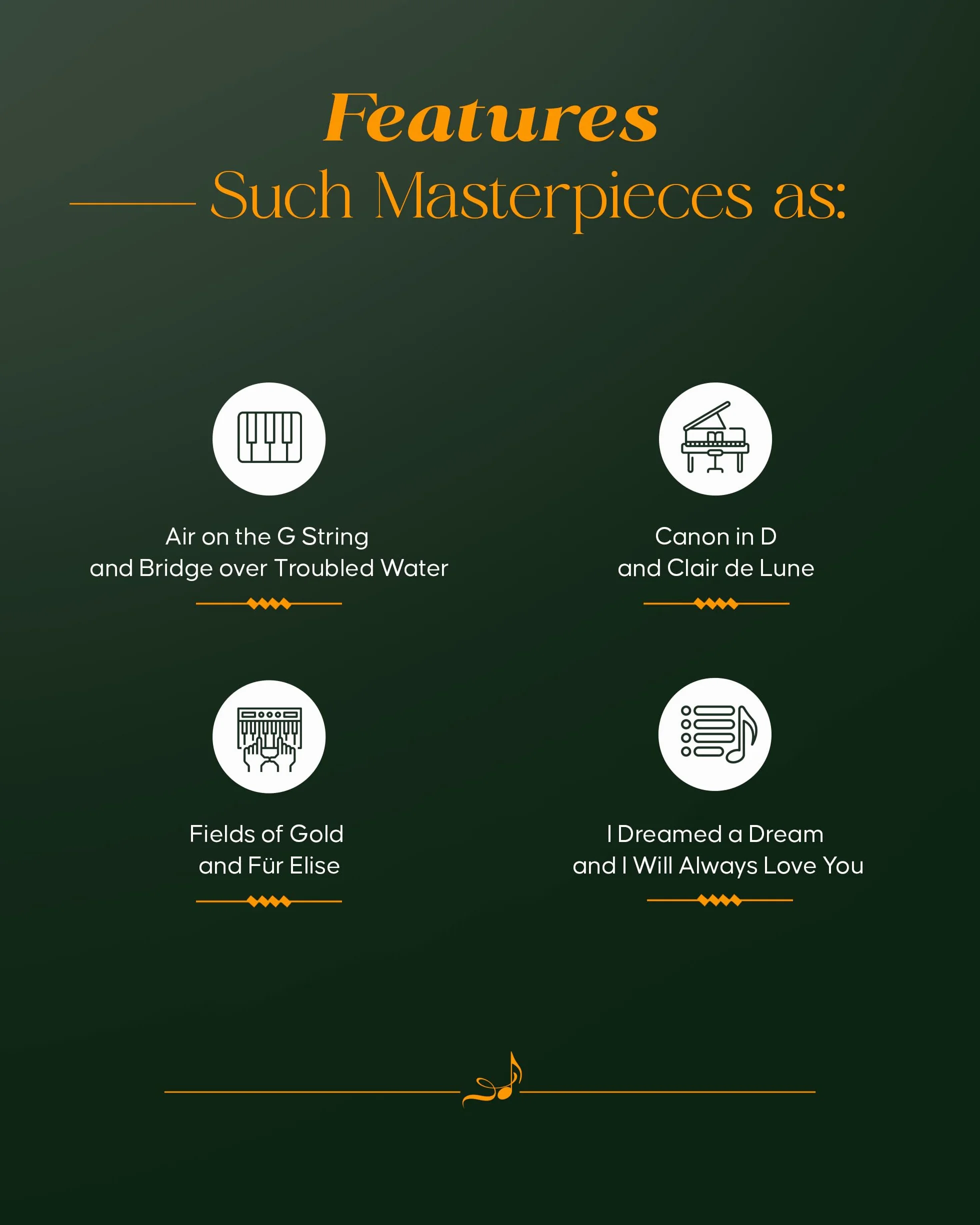 100 Most Beautiful Piano Solos