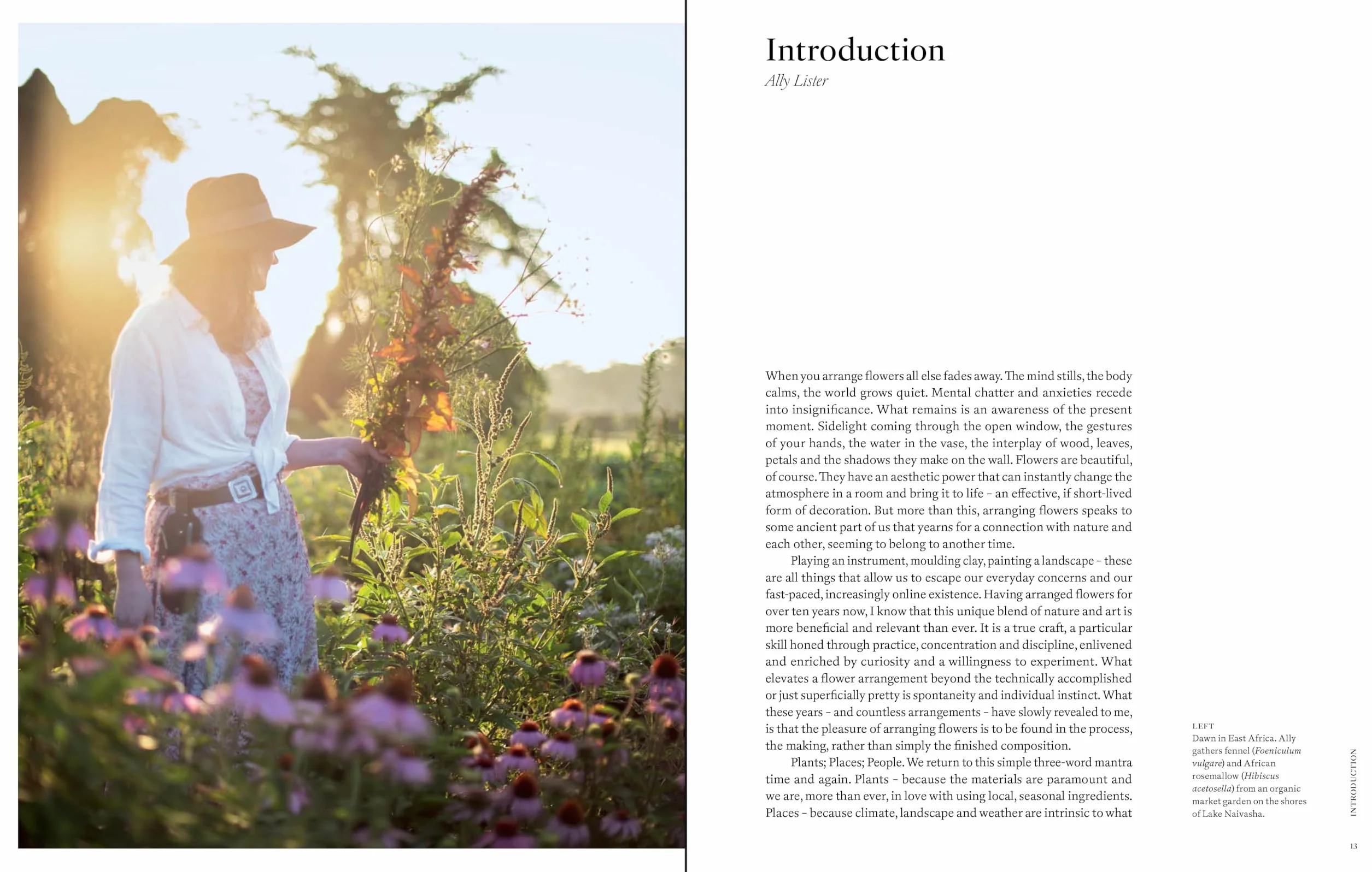 Naturalistic Flowers: A Year of Plants, Places and People /anglais