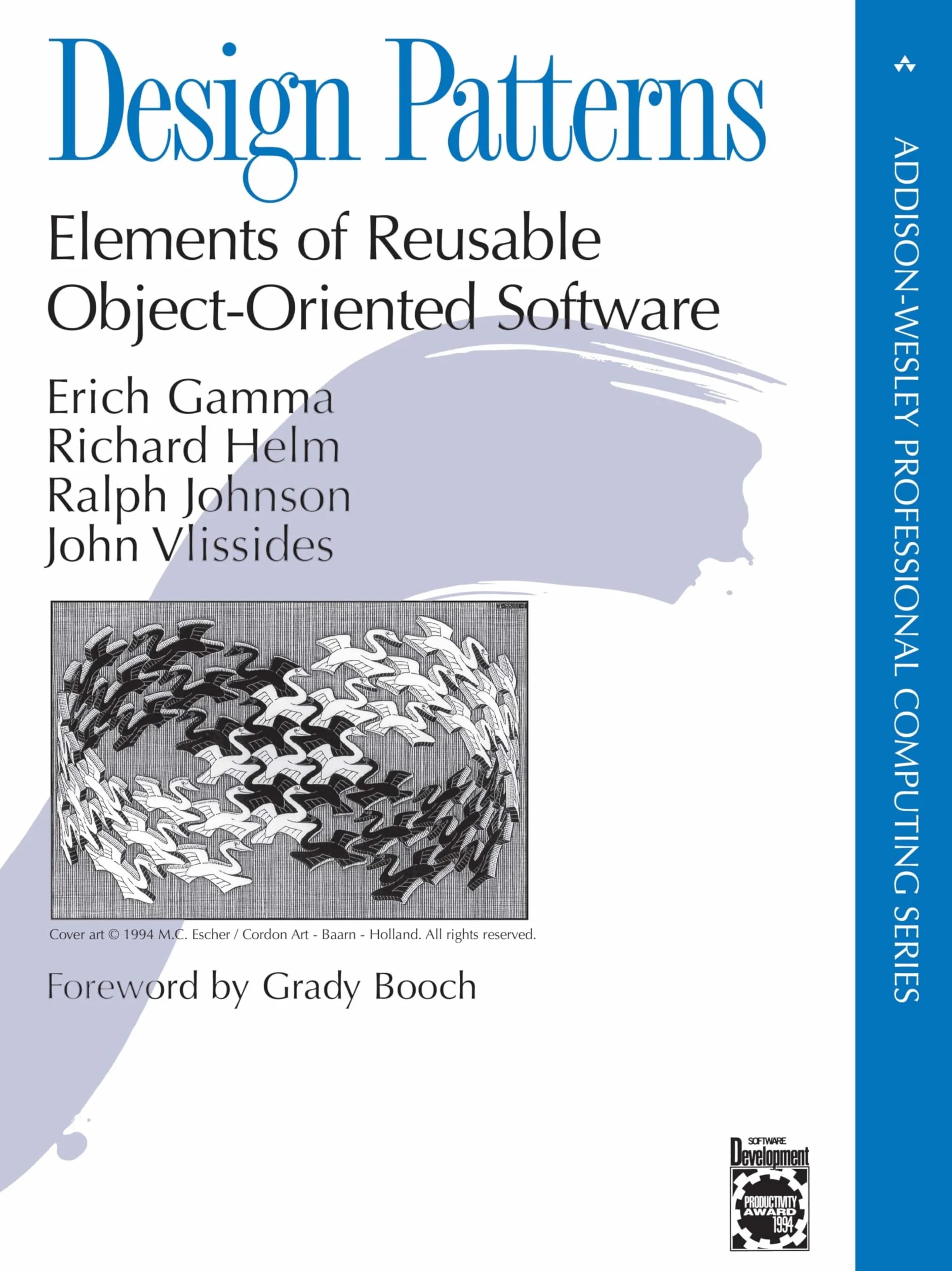 Design patterns: elements of reusable object-oriented software