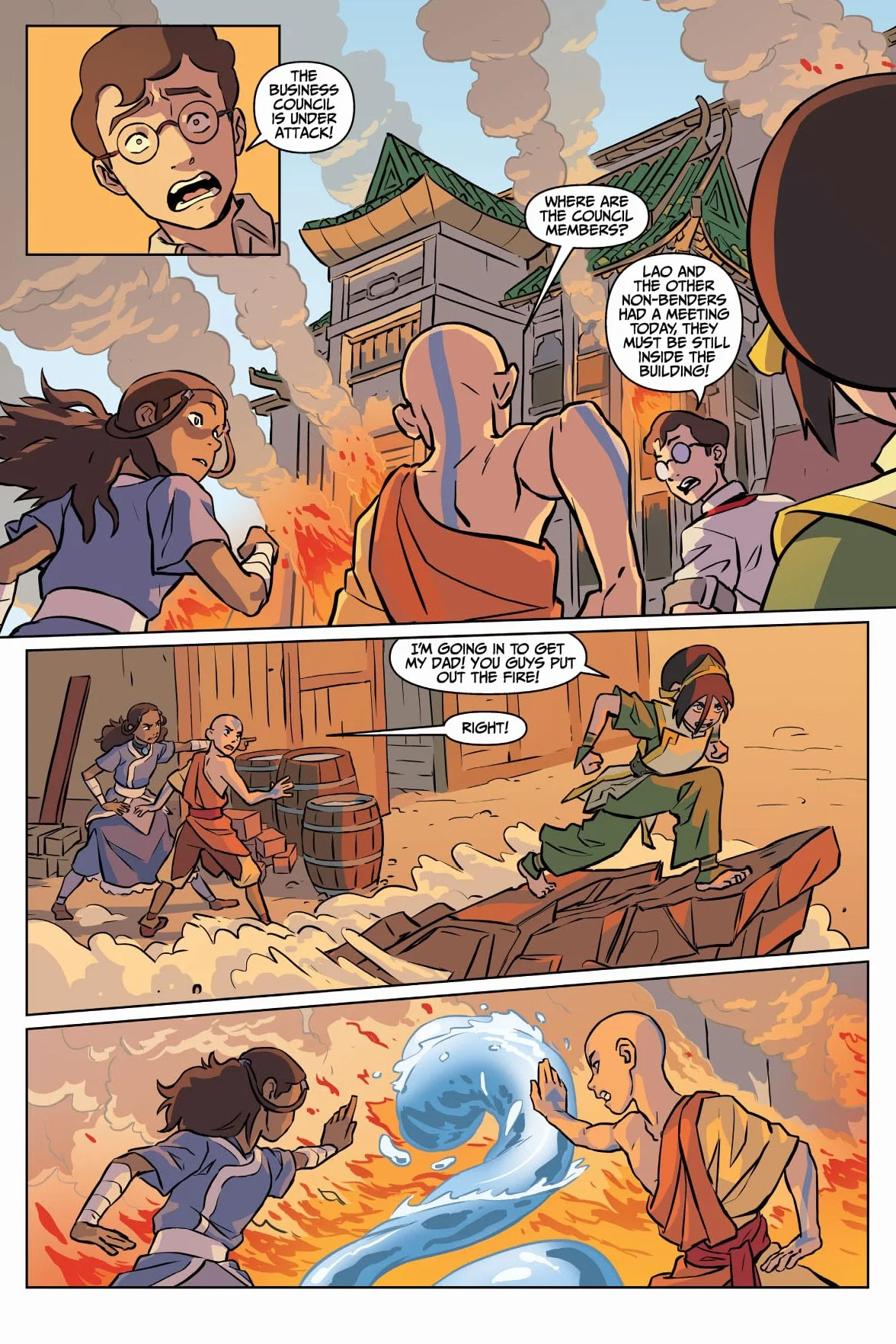 Avatar: The Last Airbender Imbalance Omnibus Collects volumes 1-3