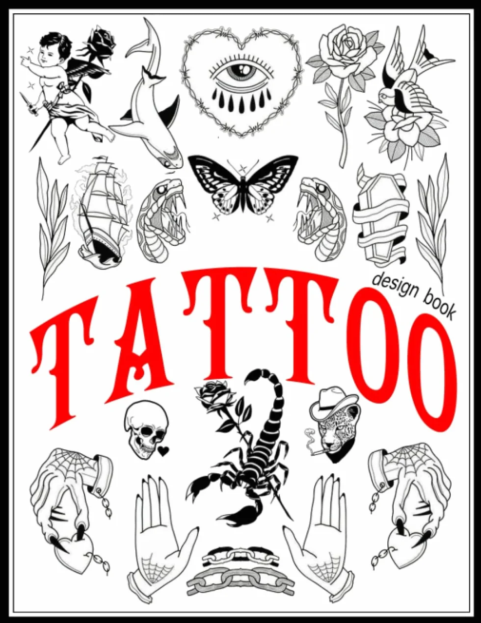 Tattoo Design Book: 1600+ Authentic Tattoo Ideas for Professionals and Amateurs