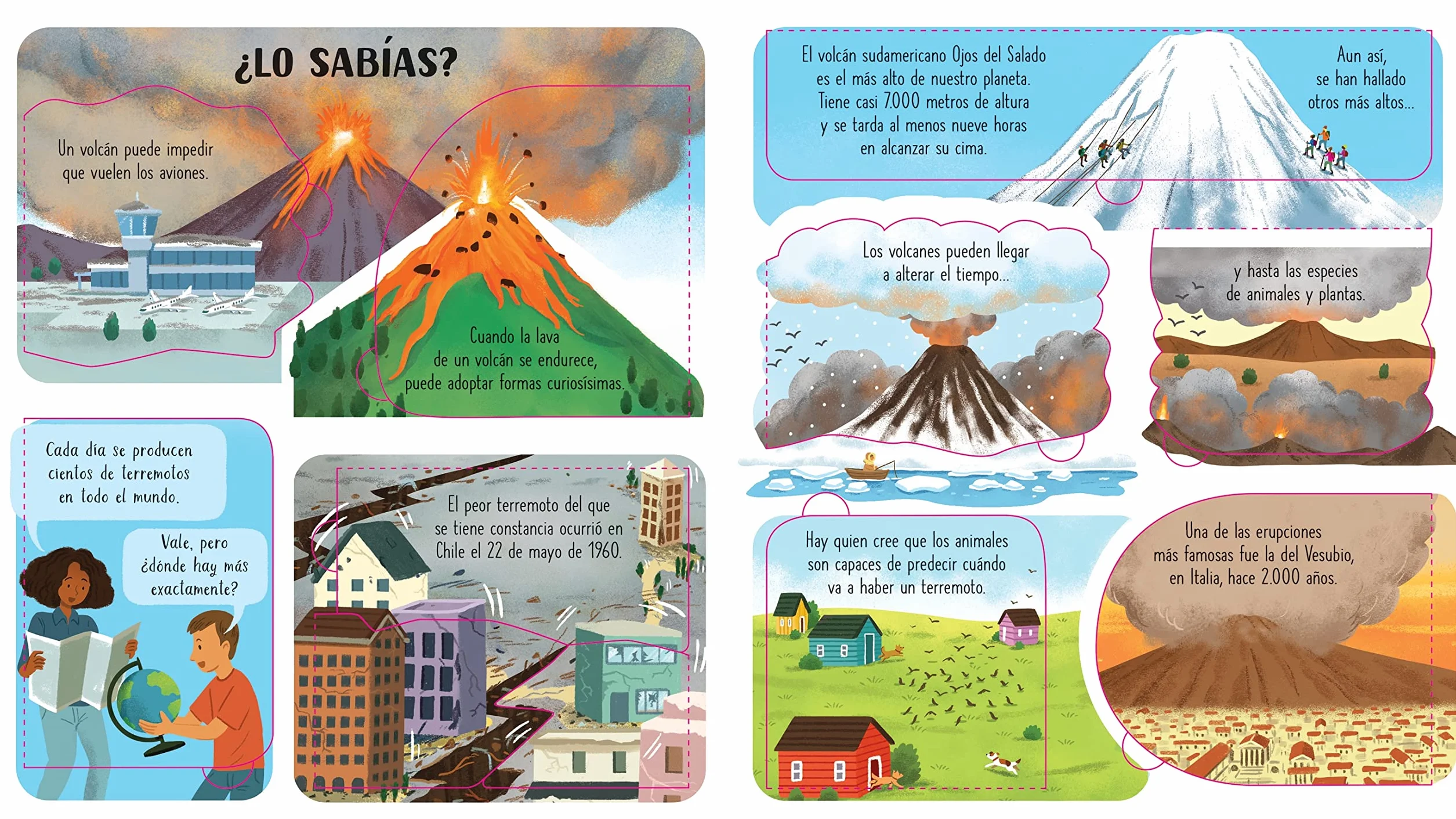 Volcanes y terremotos
