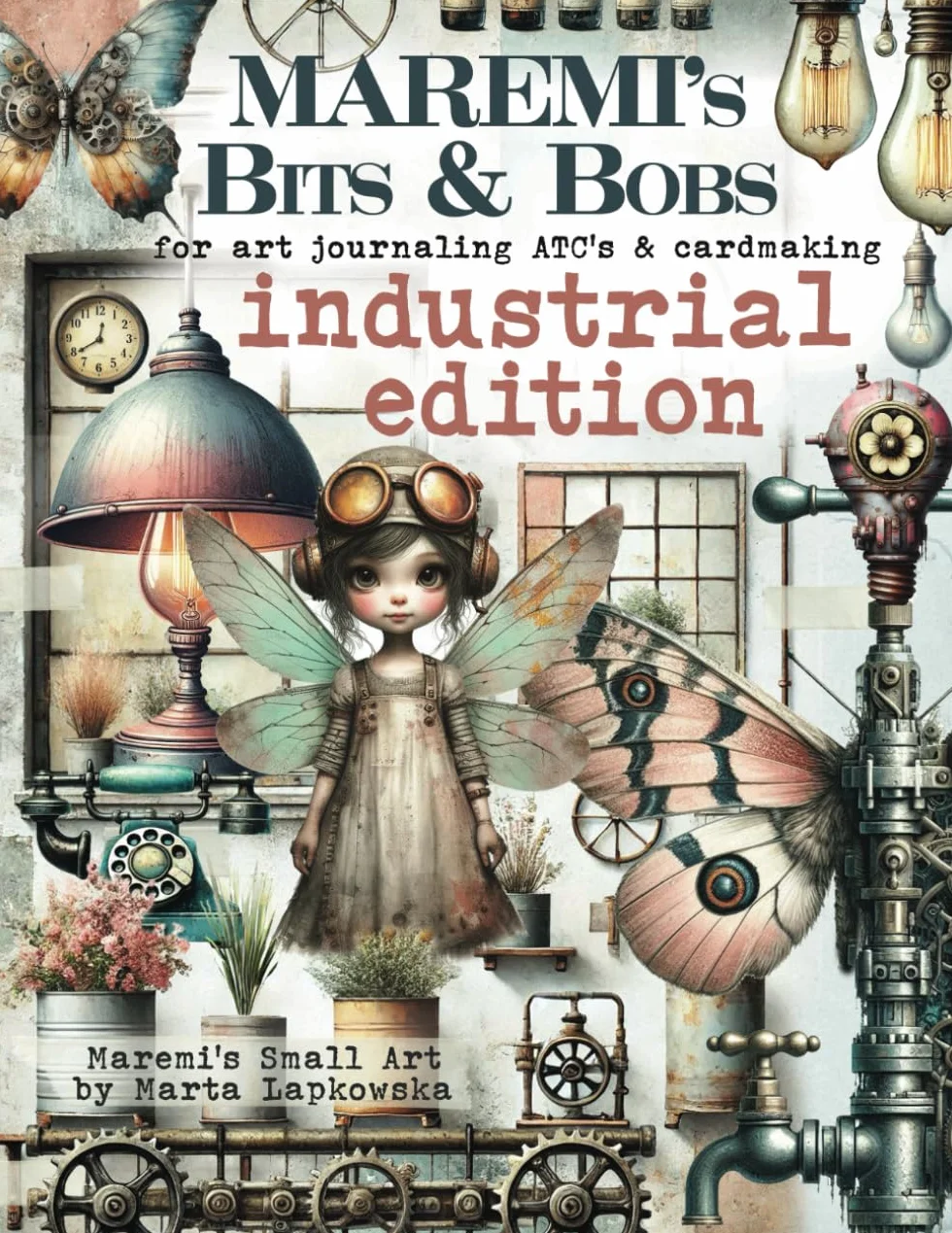 MAREMI'S Industrial Edition 500+ Steampunk Elements for Art Journaling ATC Cardmaking