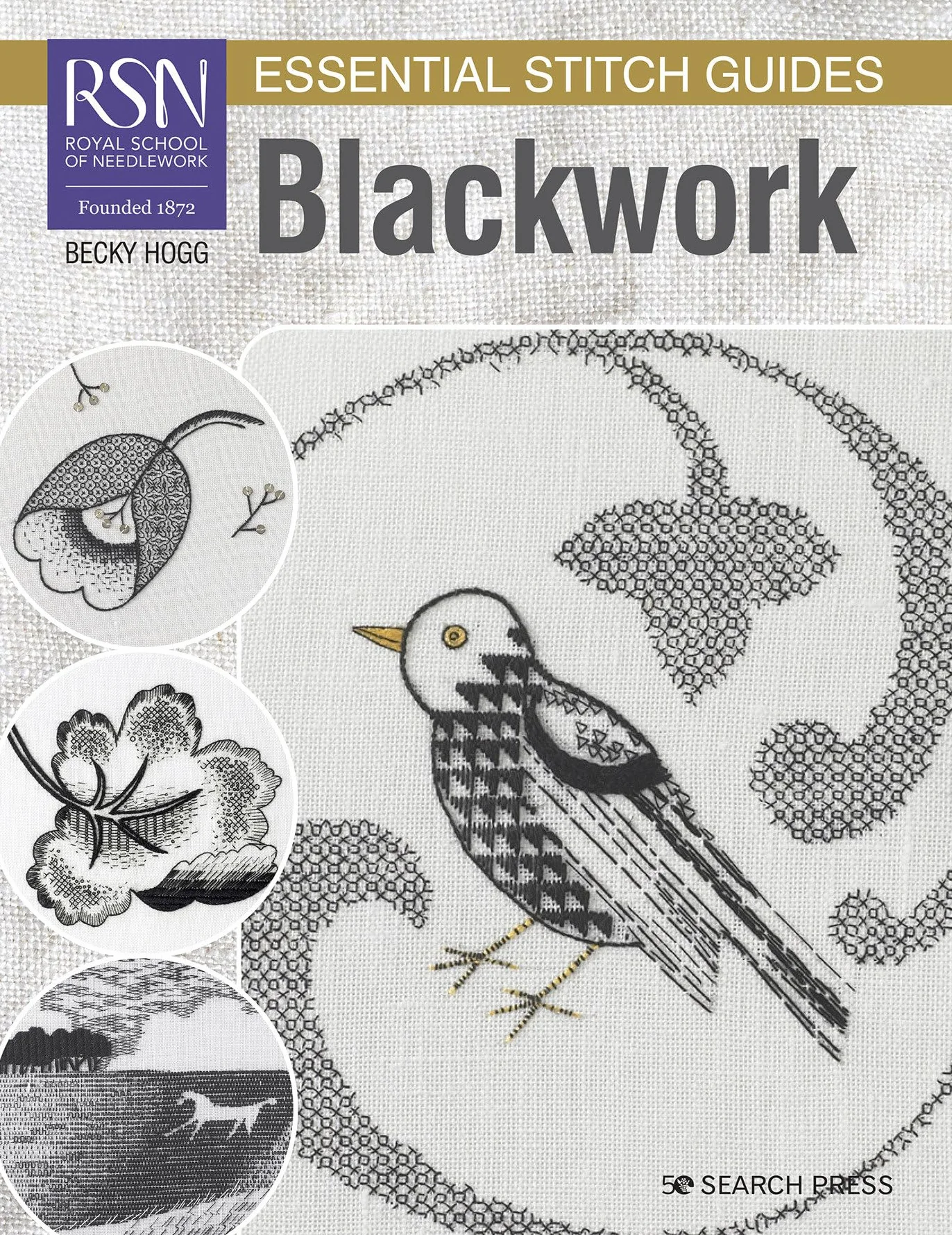 Blackwork Stitch Guides: Large Format Edition