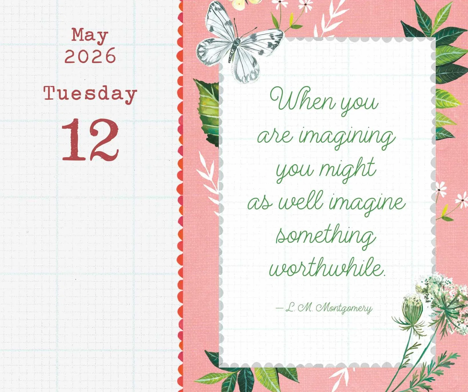 Katie Daisy 2026 Day-to-Day Calendar: Wild Beauty