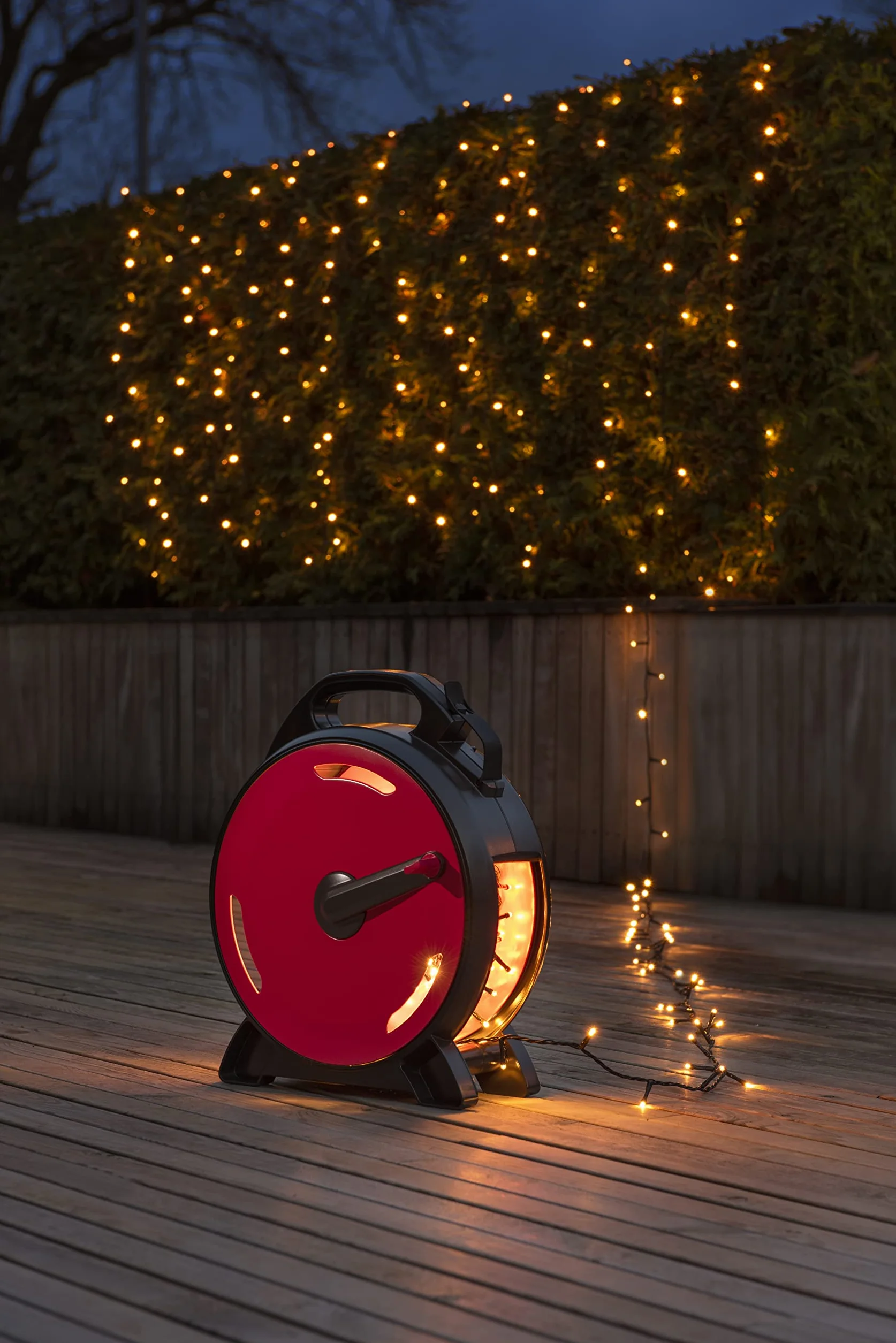 Konstsmide Łańcuch świetlny Micro LED 1000 diod bursztynowy 30V IP44 czarny miękki kabel 3839-807