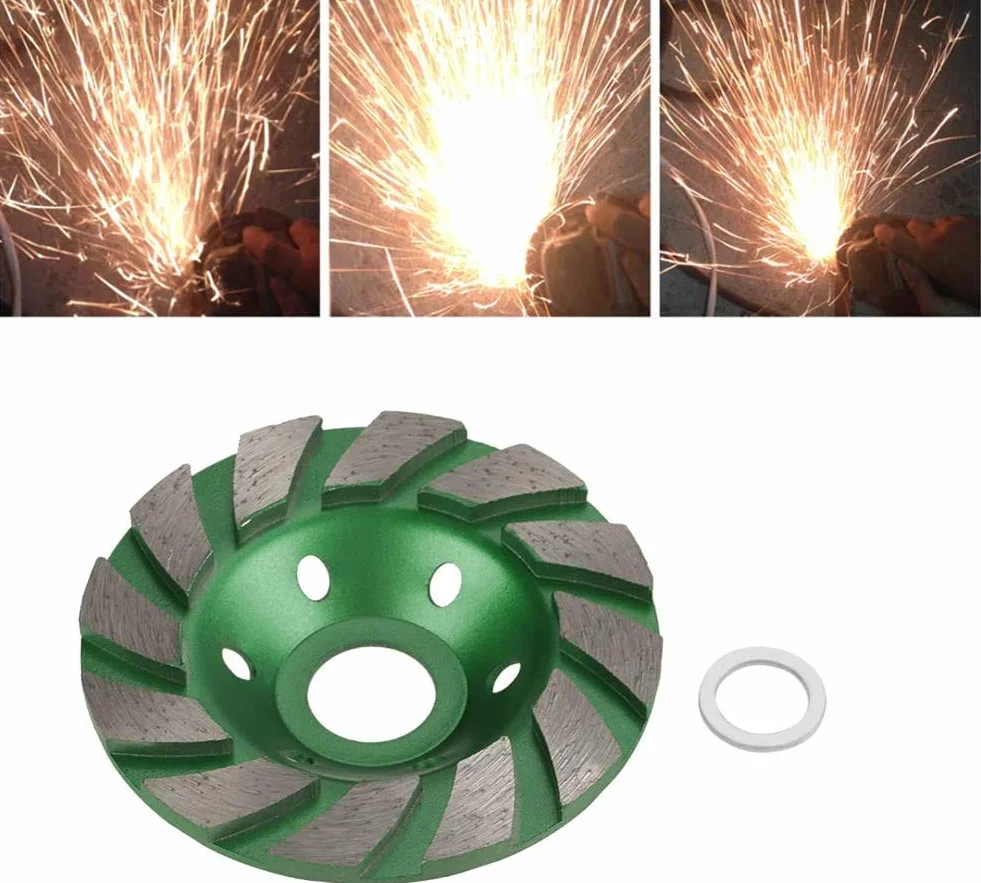 100mm diamentowa ściernica garnkowa ściernica do kamienia ceramicznego do szlifowania betonu
