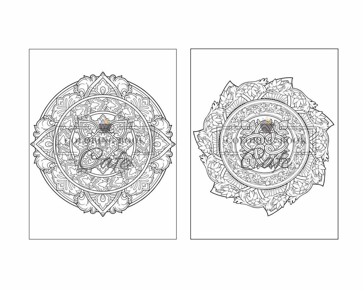 125 Mandalas: An Adult Coloring Book Featuring 125 of the World’s Most Beautiful Mandalas for Stress Relief and Relaxation