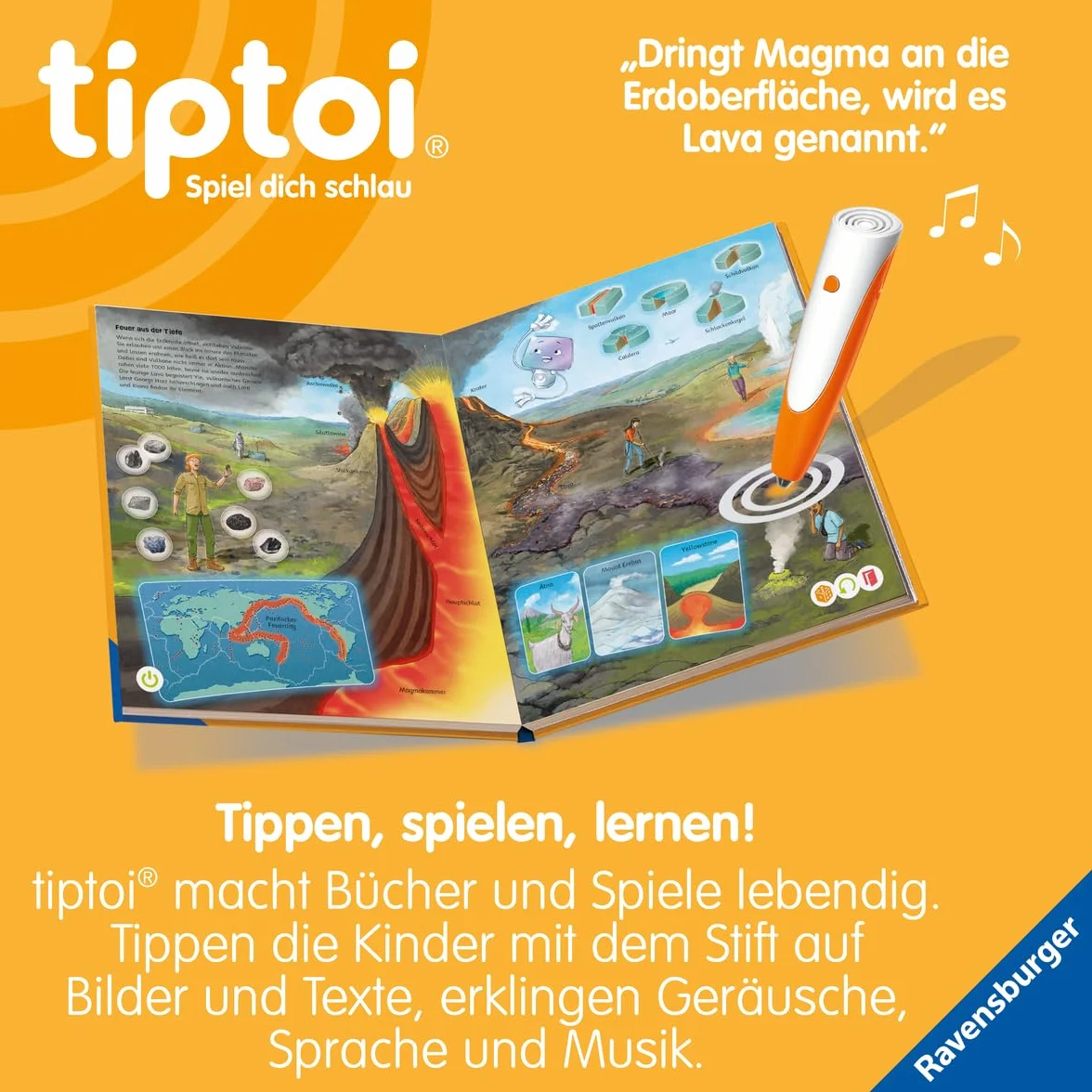 tiptoi® Die Erde Ozeane Wetter und Vulkane