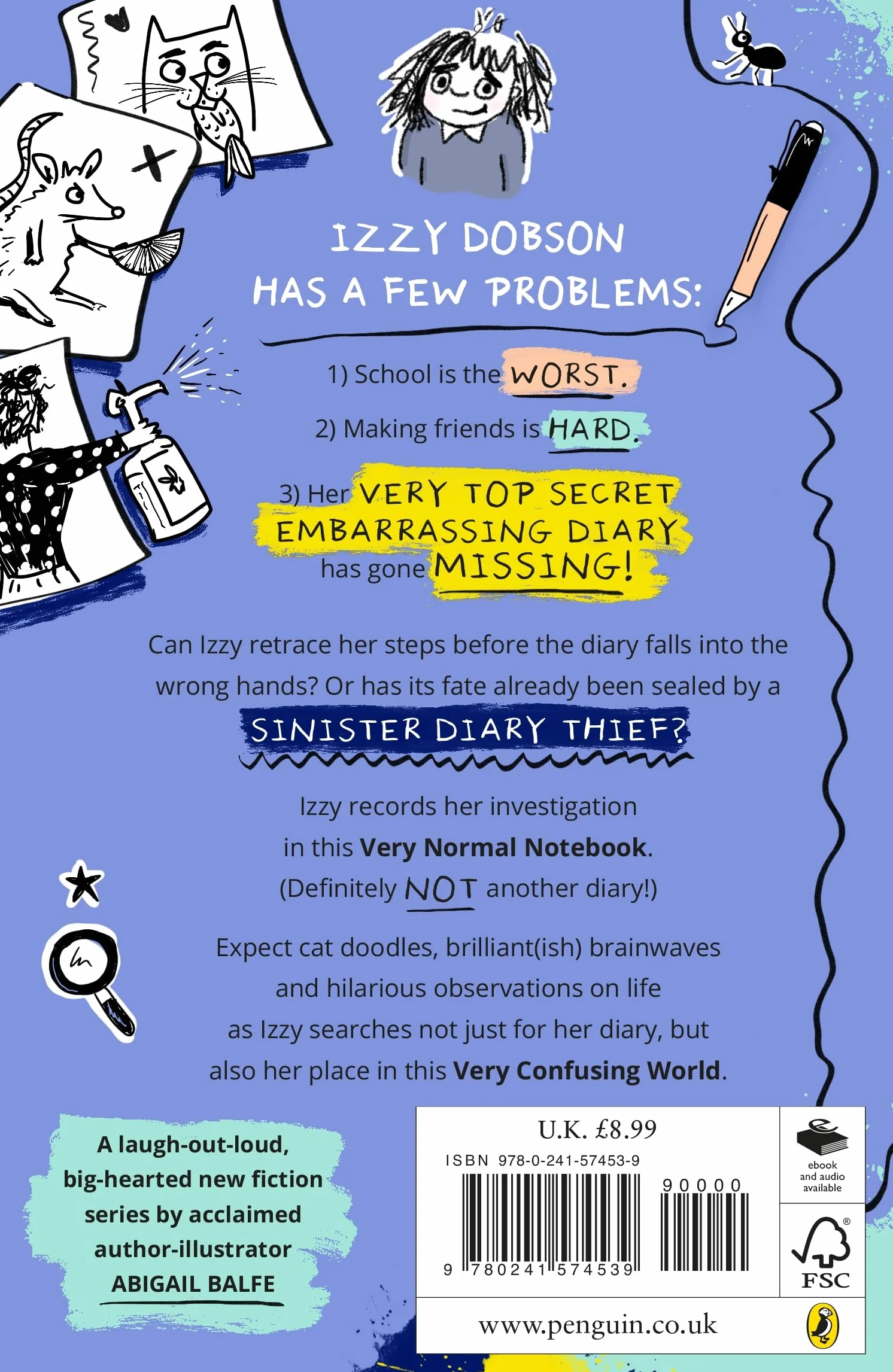 This is NOT the Diary of Izzy Dobson: The first book in a hilarious new illustrated series from the bestselling author: 1