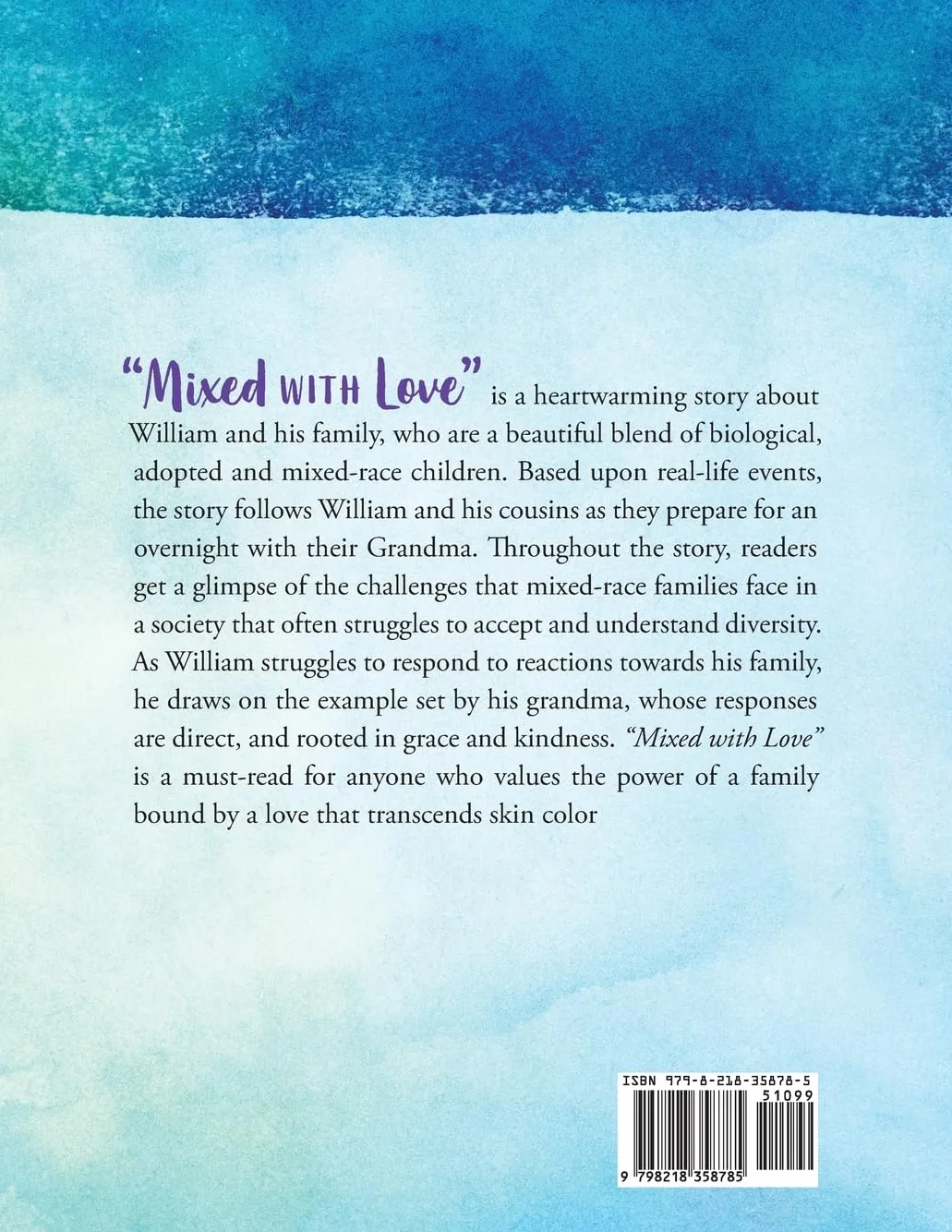 Mixed With Love: A Children's Book on Diversity for Mixed-Race Families