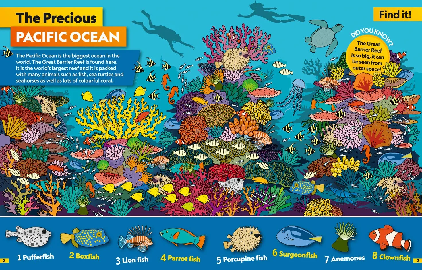 Oceans Find it! Explore it!: More than 250 things to find, facts and photos
