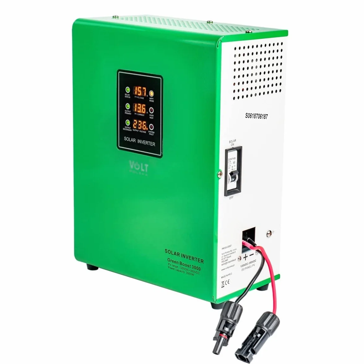 Volt Polska Przetwornica solarna GREEN BOOST MPPT 3000 120-350VDC