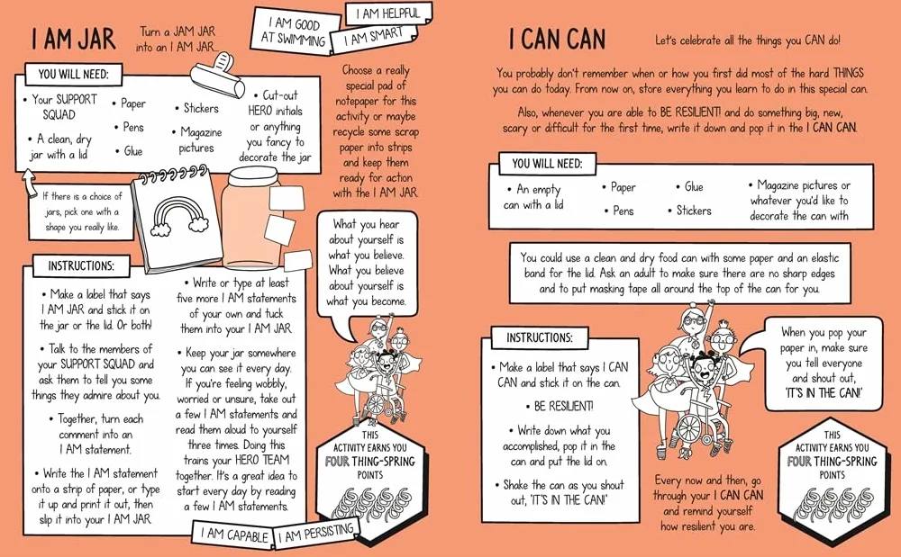 Be Resilient!: An activity book for young people who want to spring back from challenges