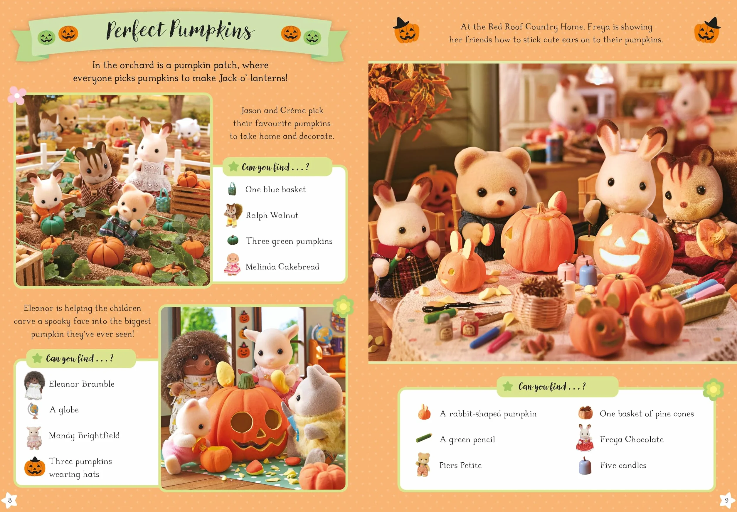 Sylvanian Families: Halloween Search and Find: Official Search and Find