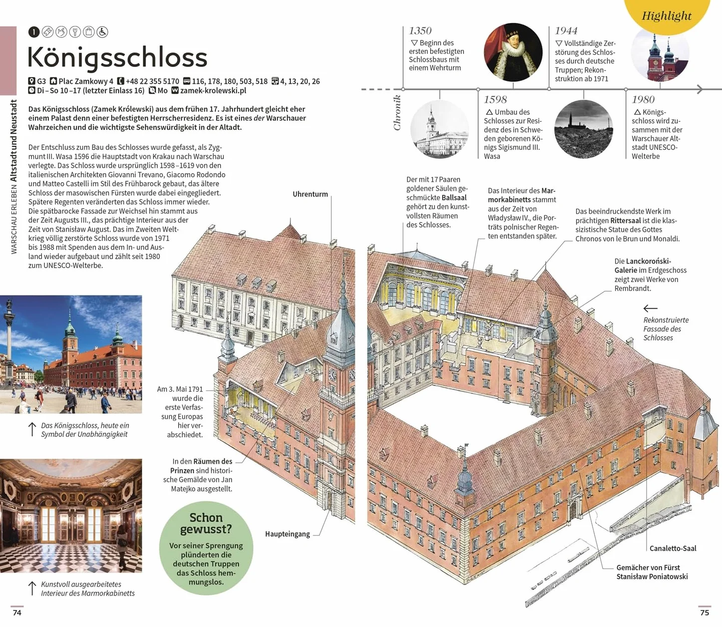 Vis-à-Vis Reiseführer Polen: 3D-Illustrationen