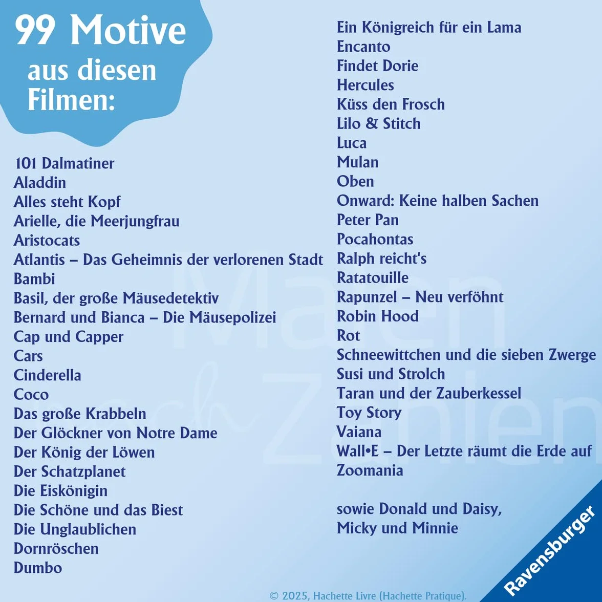 Disney - Malen nach Zahlen: Love Stories