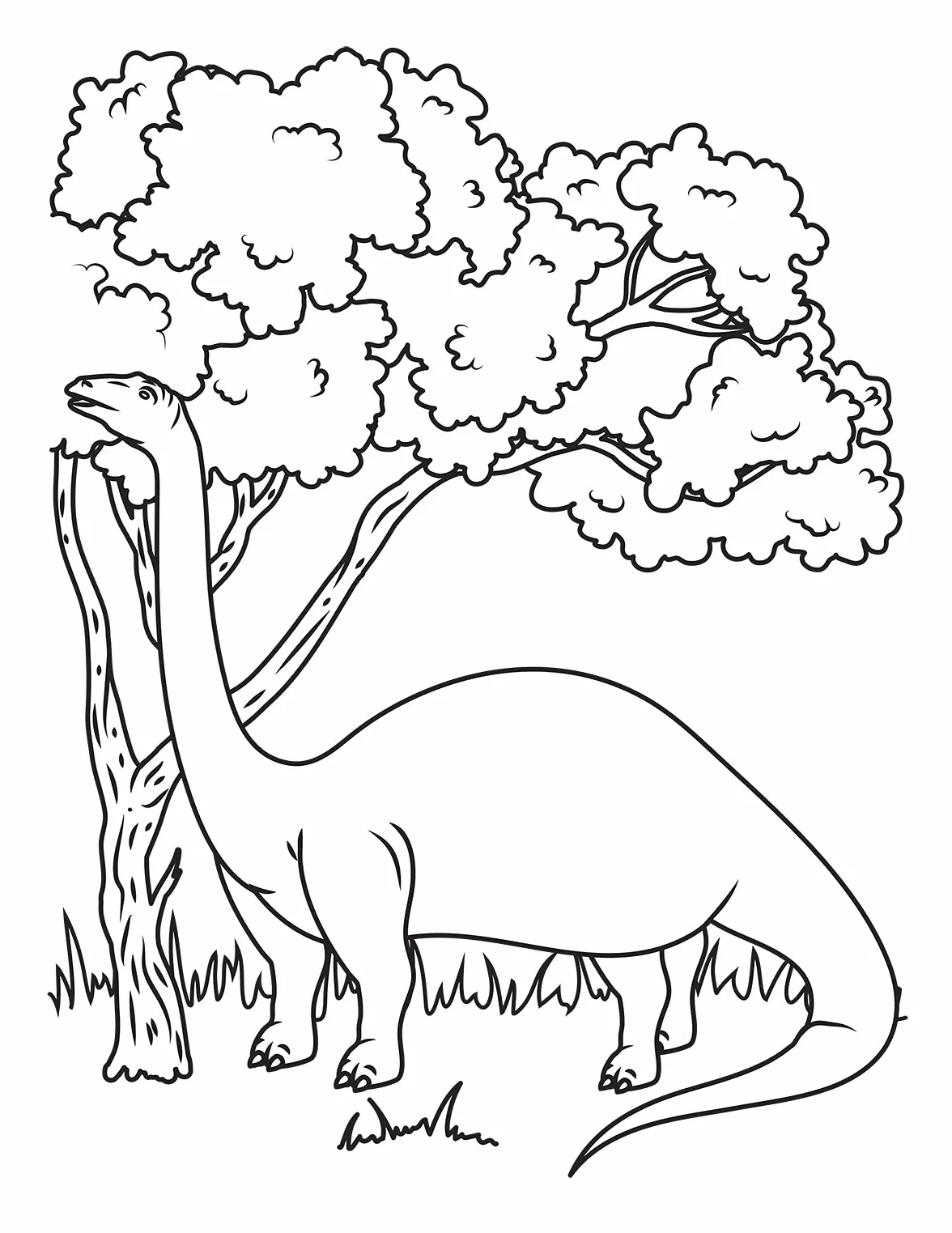 Dinosaur Coloring Book for Kids Ages 4-8: Prehistoric Dino Colouring for Boys & Girls