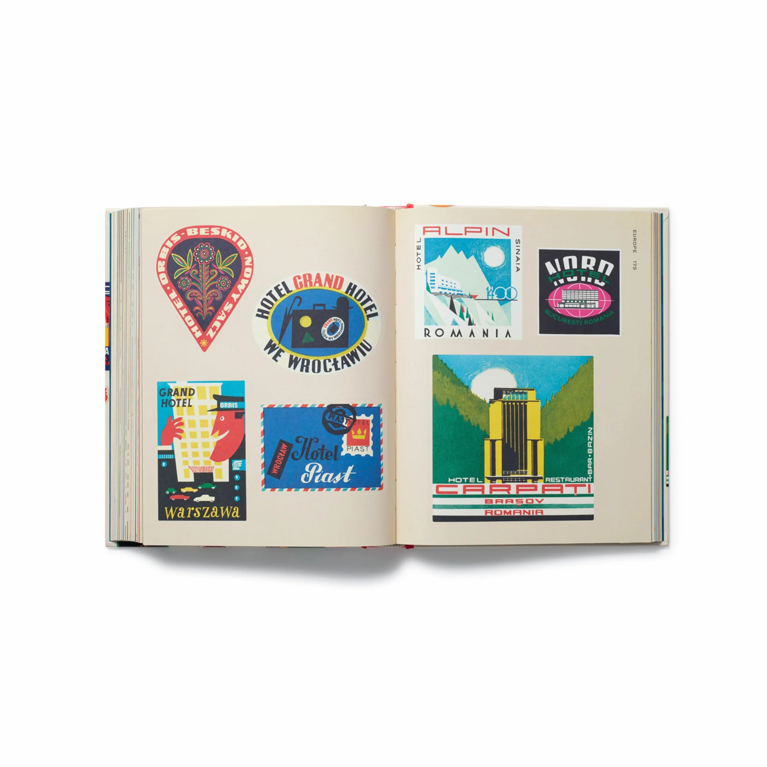 Hotel Retro: Vintage Luggage Labels from Tokyo to Buenos Aires - 250 Stickers