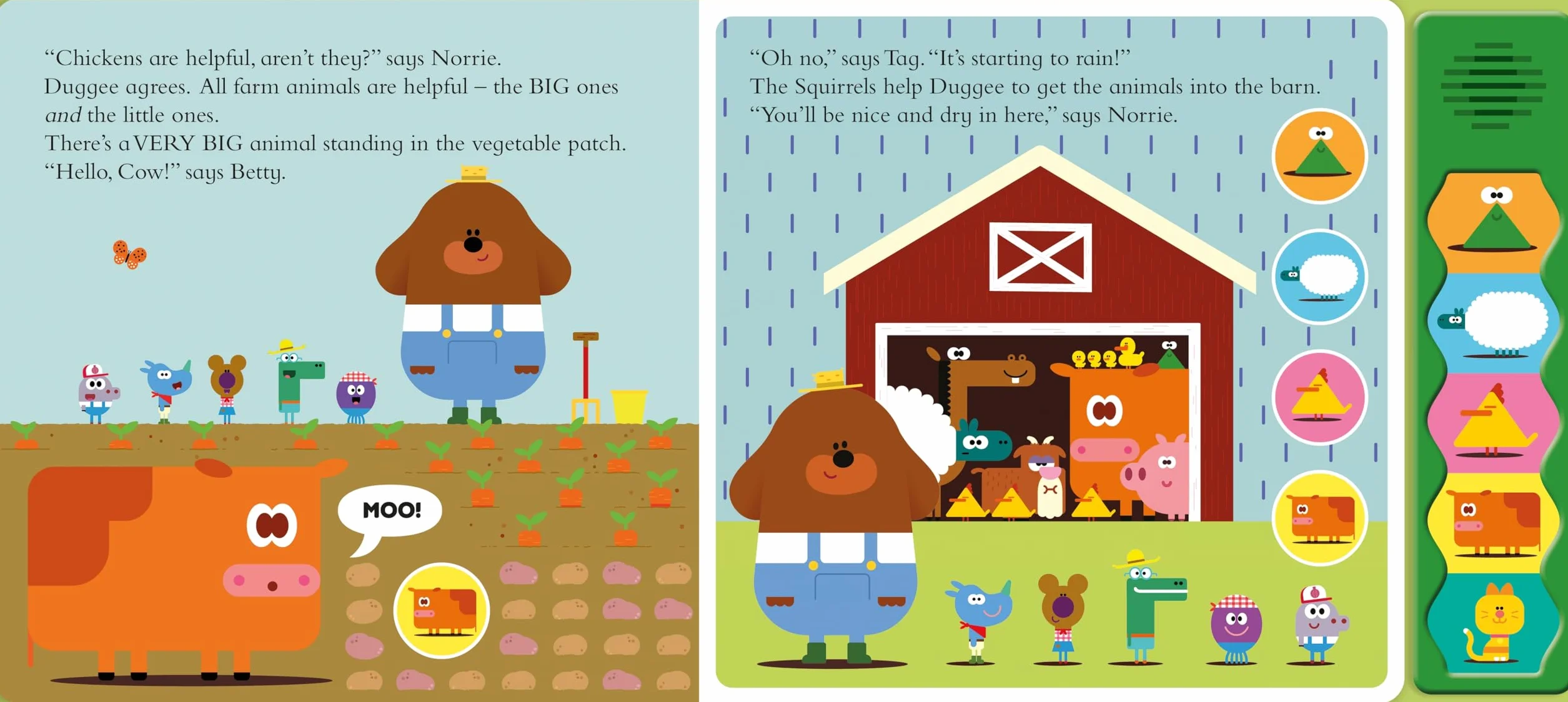 Hey Duggee Duggee’s Noisy Farm Sound Book