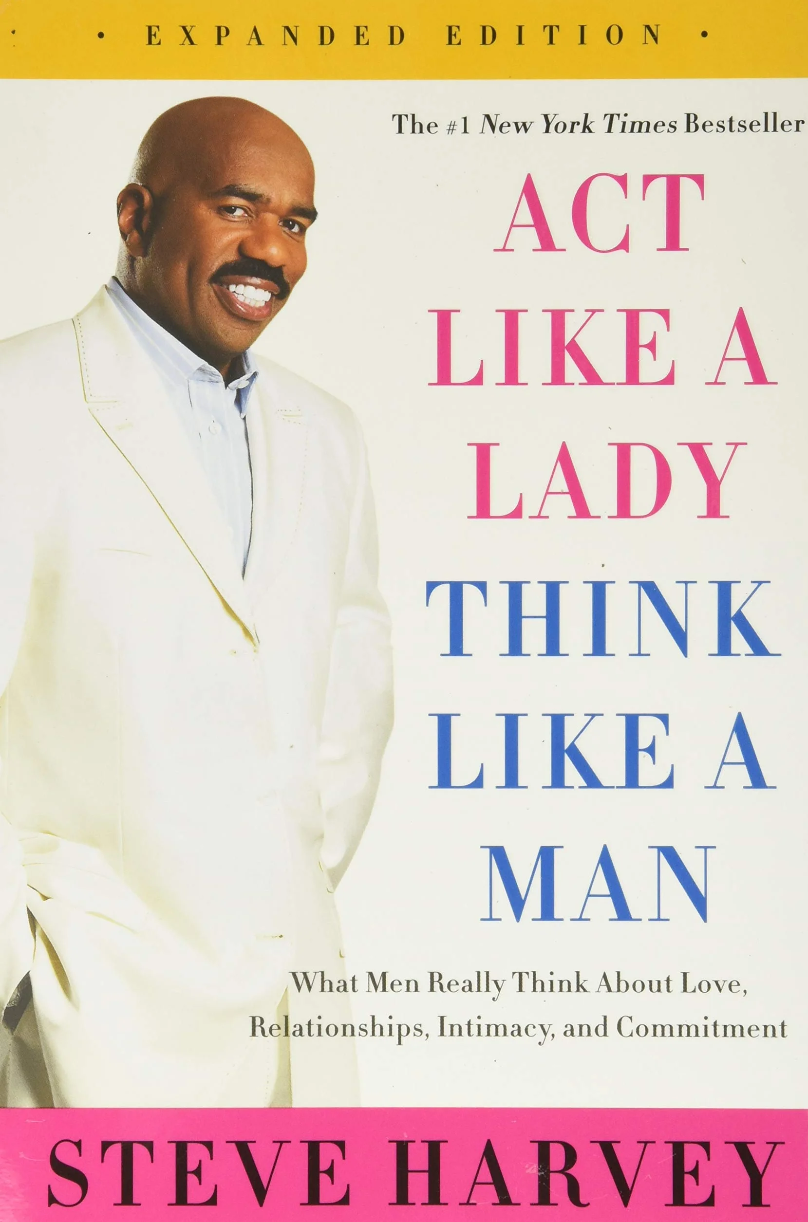 Act Like a Lady, Think Like a Man: What Men Really Think about Love, Relationships, Intimacy, and Commitment