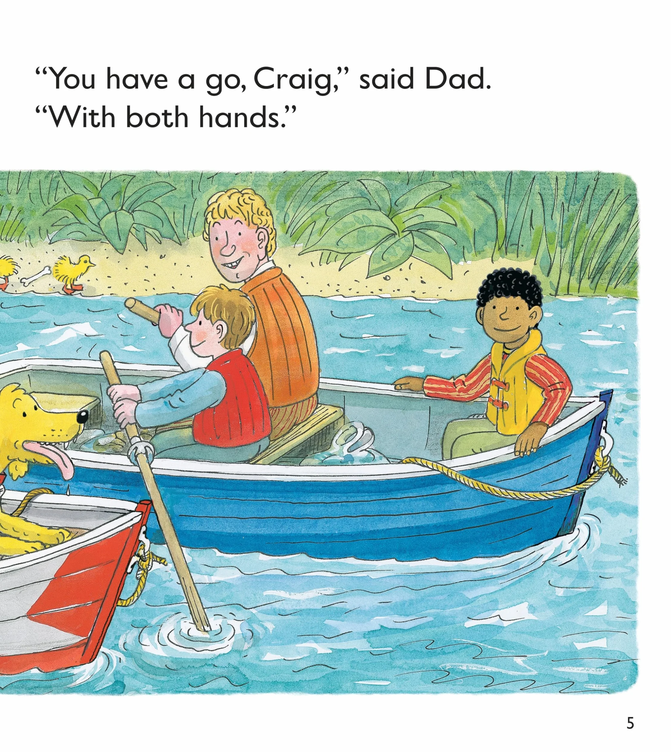 Oxford Reading Tree Level 5 Floppy's Phonics Fiction Rowing Boats