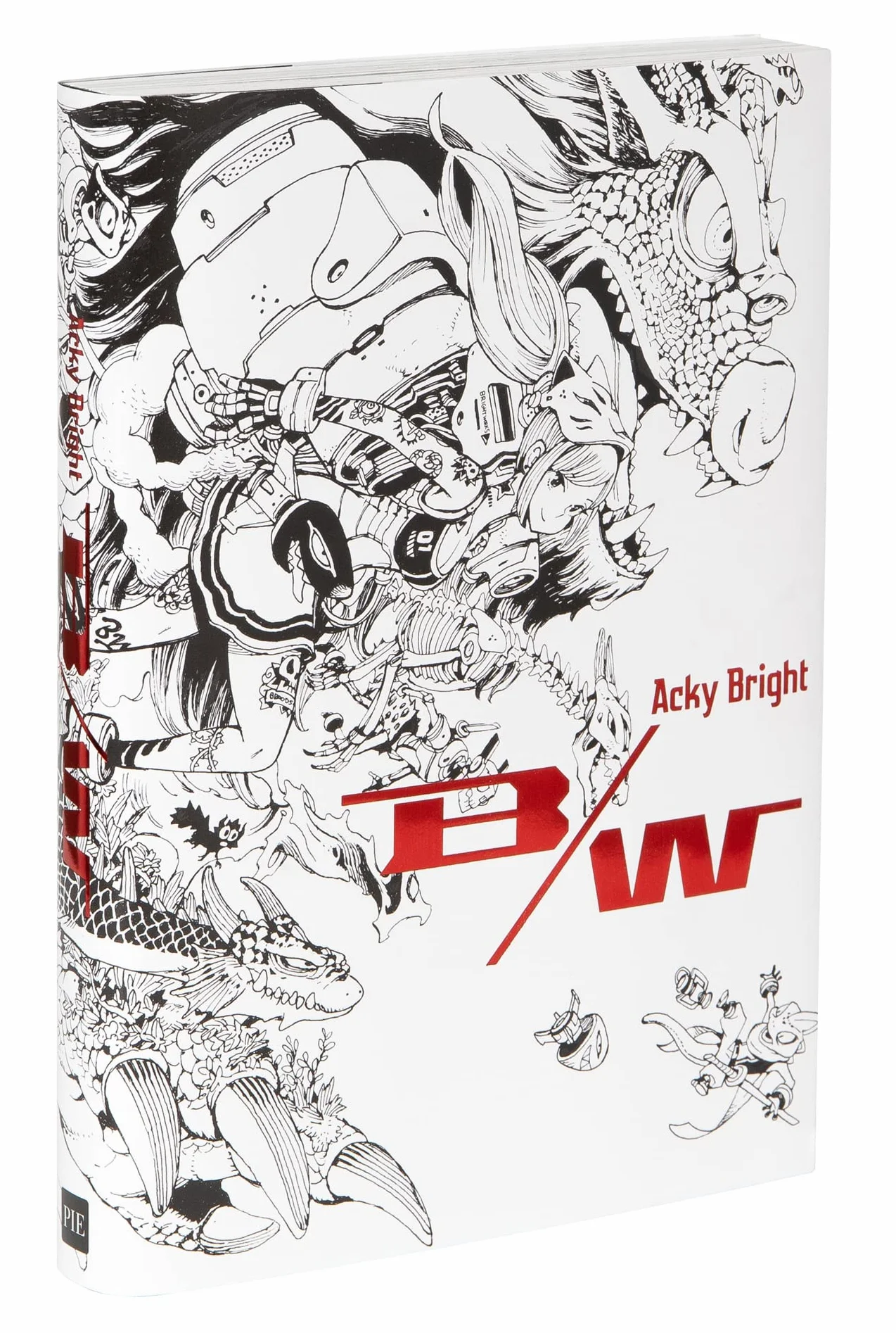 Acky Bright B/W /anglais/japonais