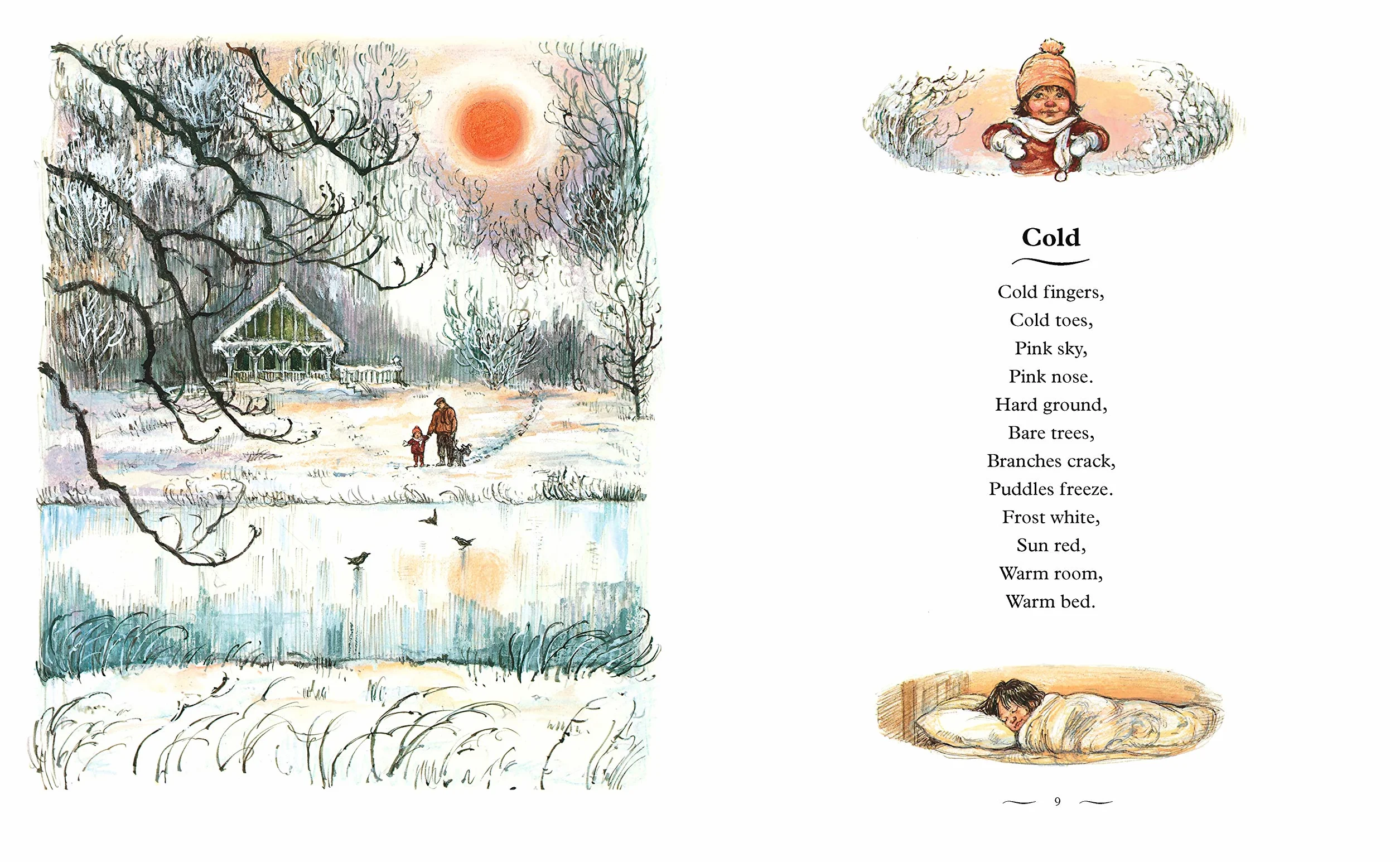 Snow in the Garden: A First Book of Christmas