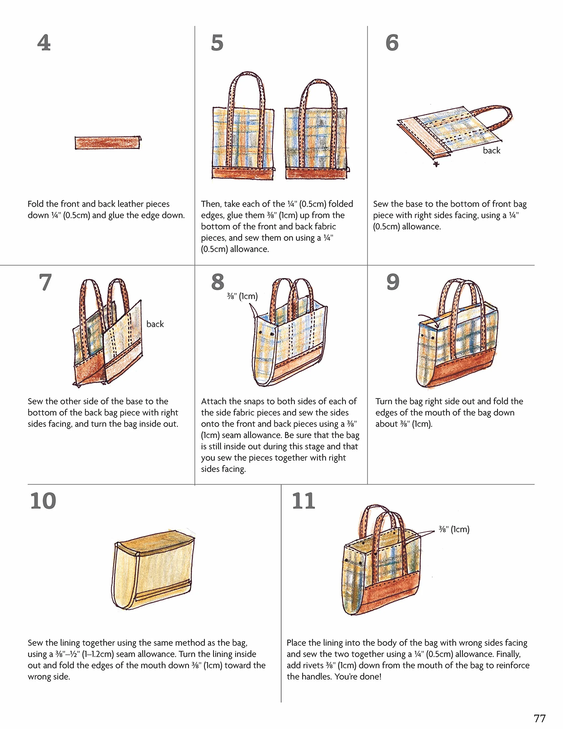 Handmade Leather Bags Accessories