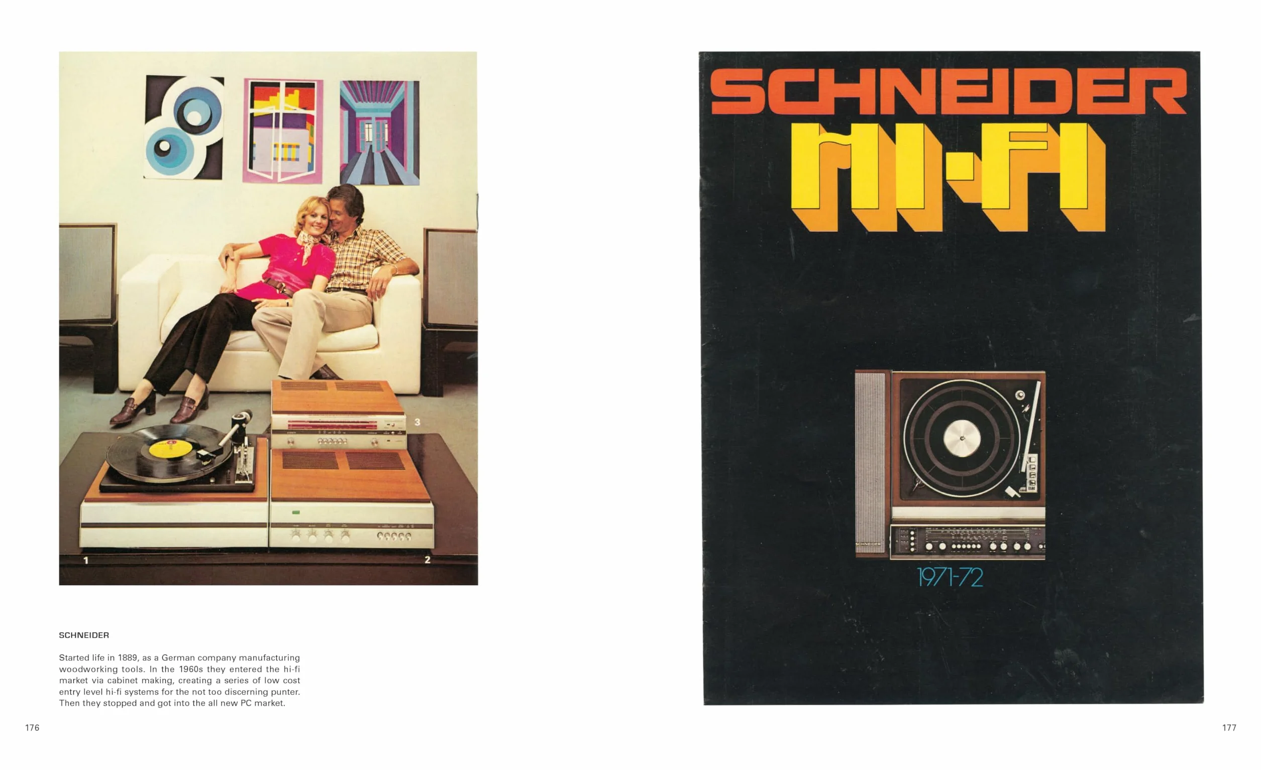 Audio Erotica: Hi-Fi brochures 1950s-1980s /anglais