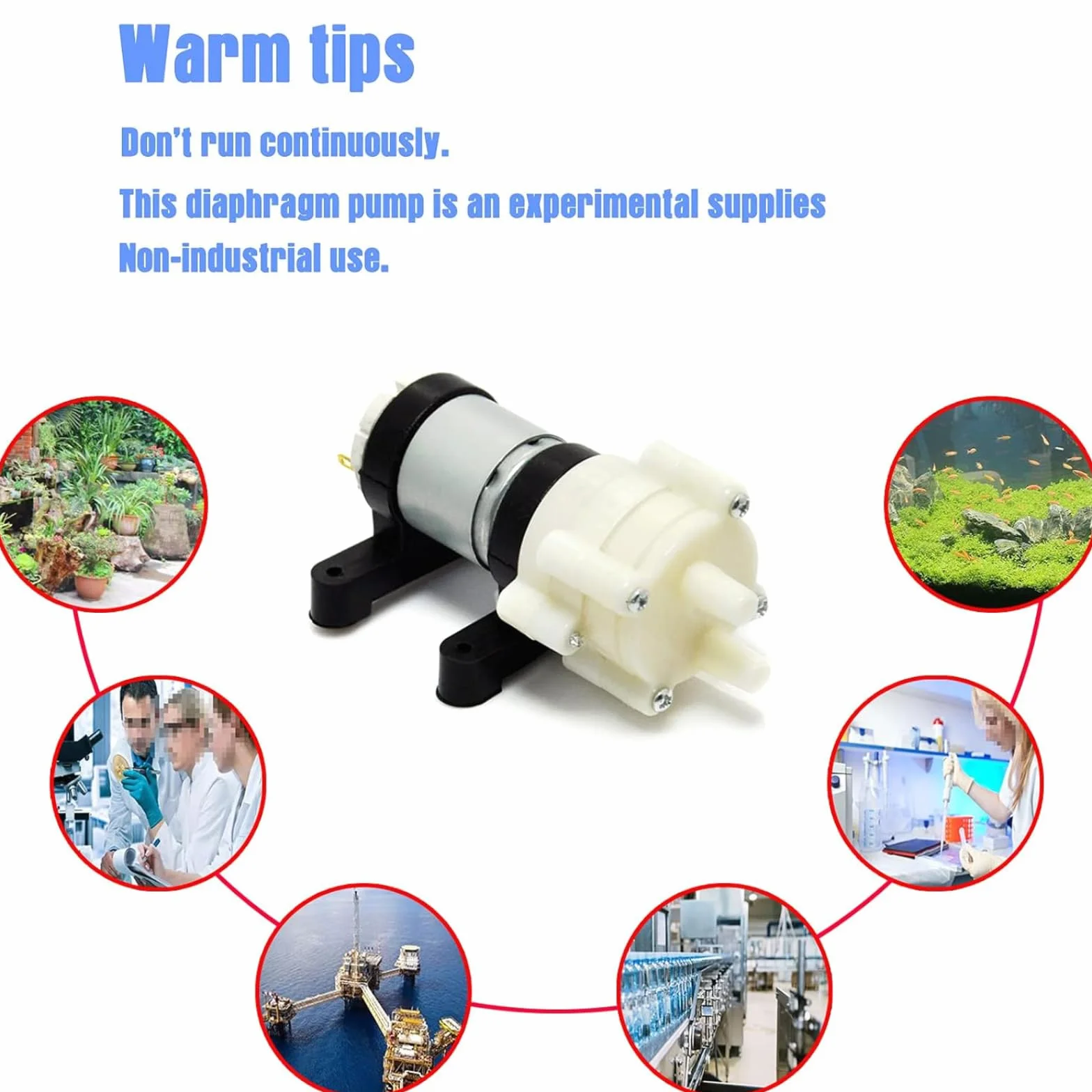 Mini Membrana Pompa, Miniaturowe Pompy do Samodzielnego Gruntowania, DC 12V Mini Elektryczna Membrana Pompy Ssania Wody na herbatę