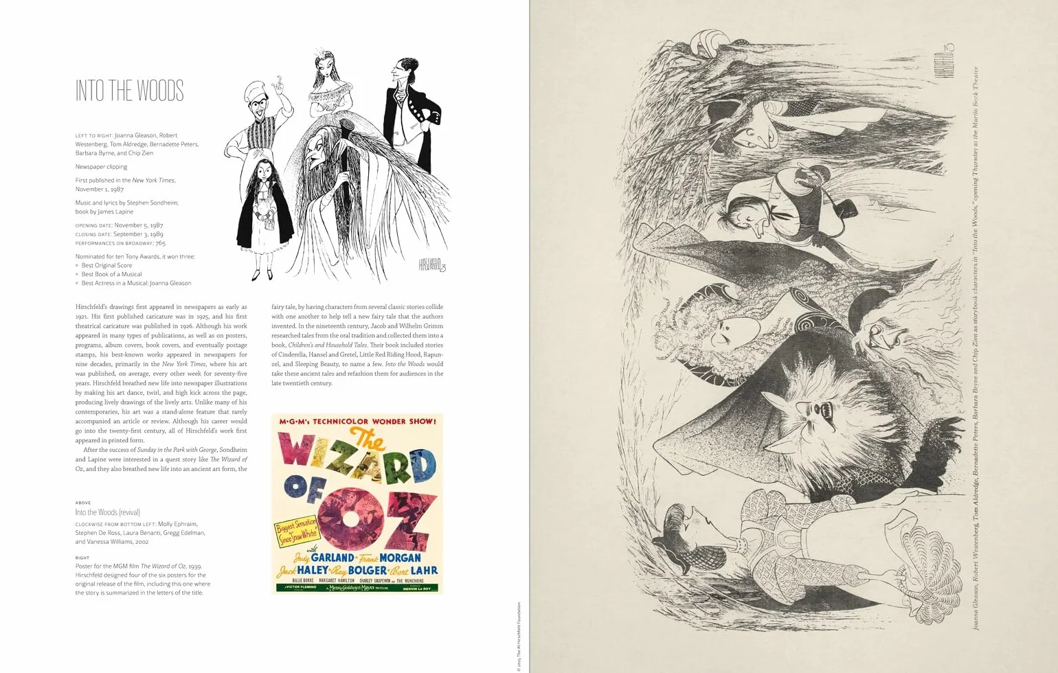 Hirschfeld's Sondheim: A Poster Book