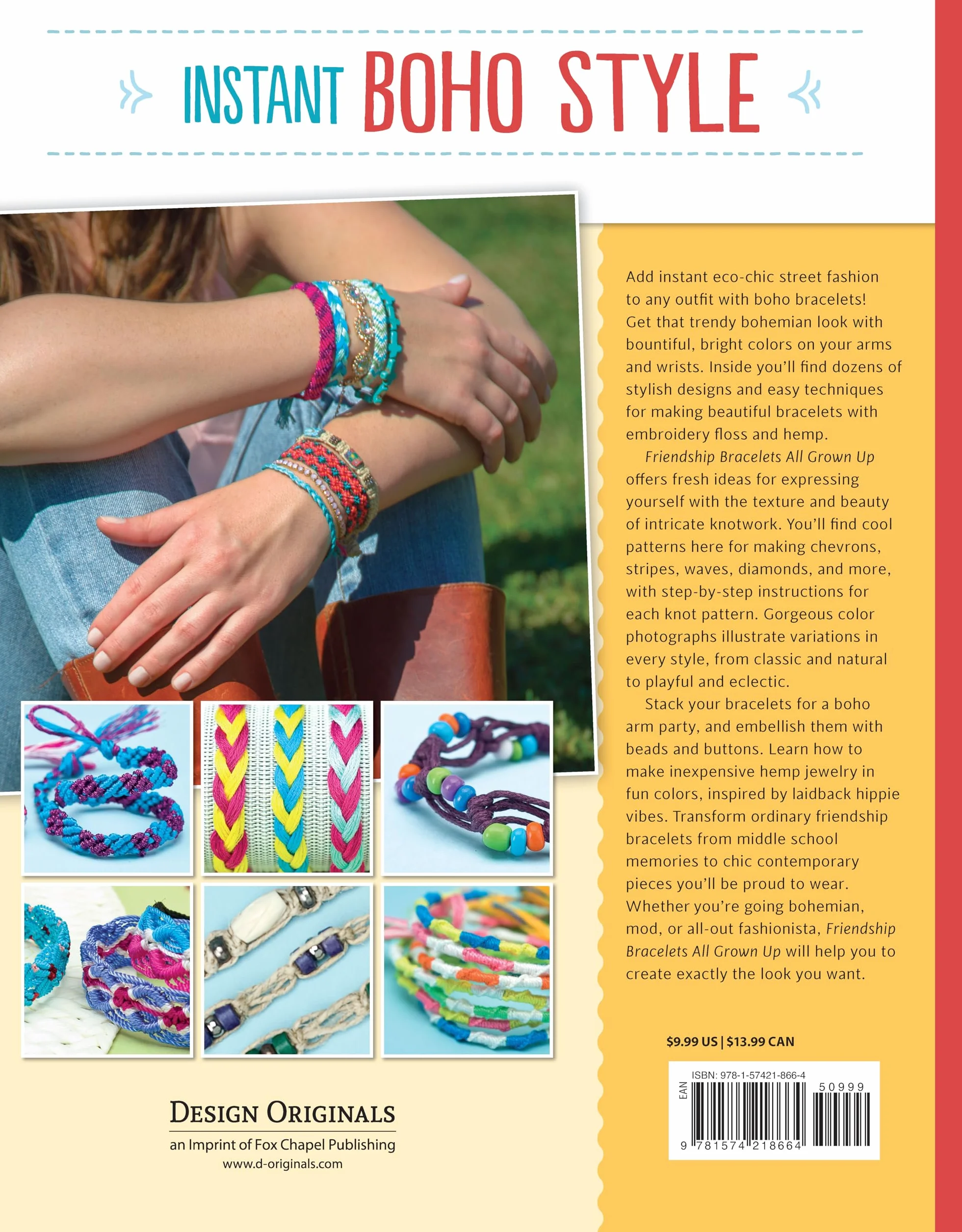Friendship Bracelets Boho Chic Designs Hemp Floss