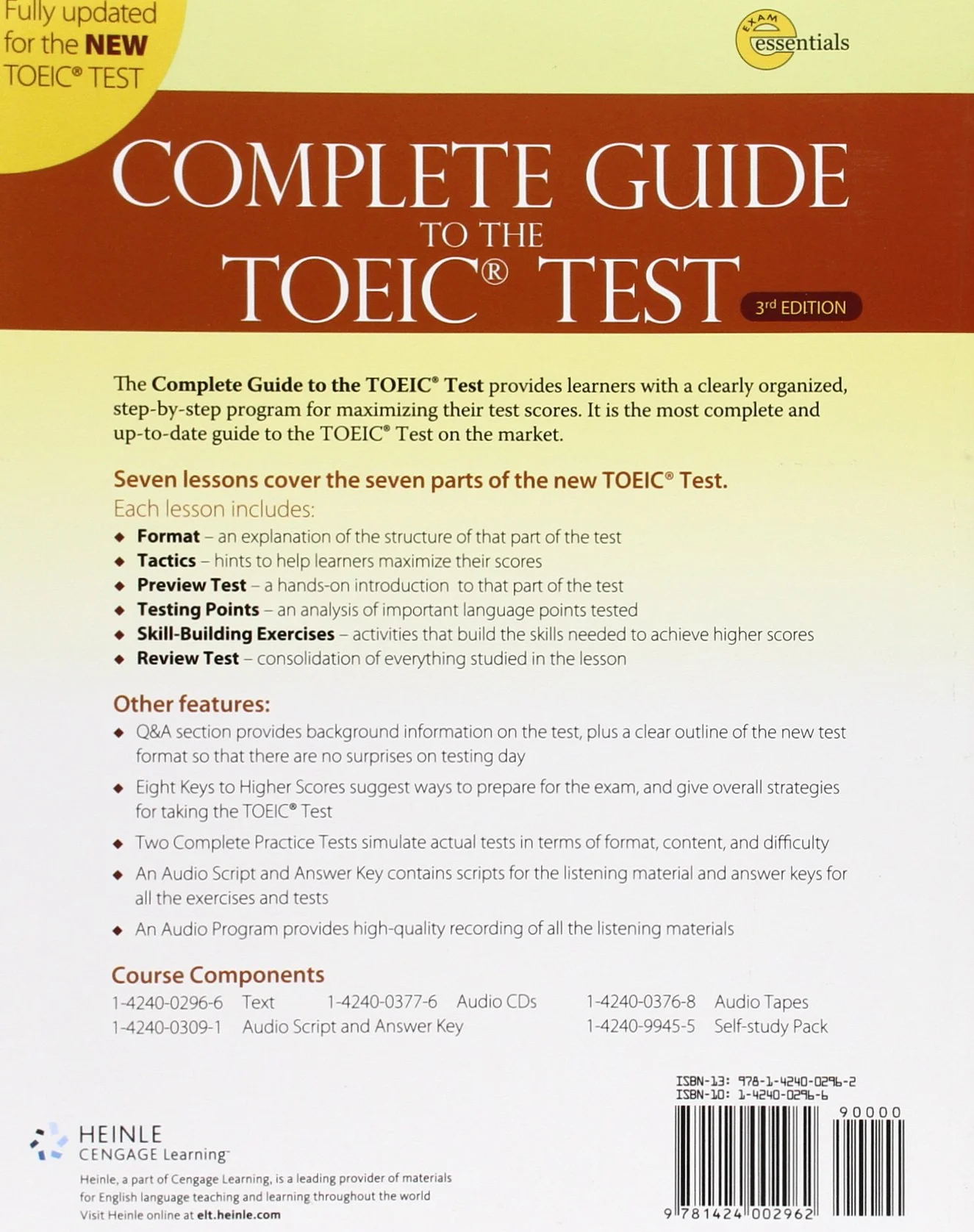 The Complete Guide to the TOEIC Test iBT Edition