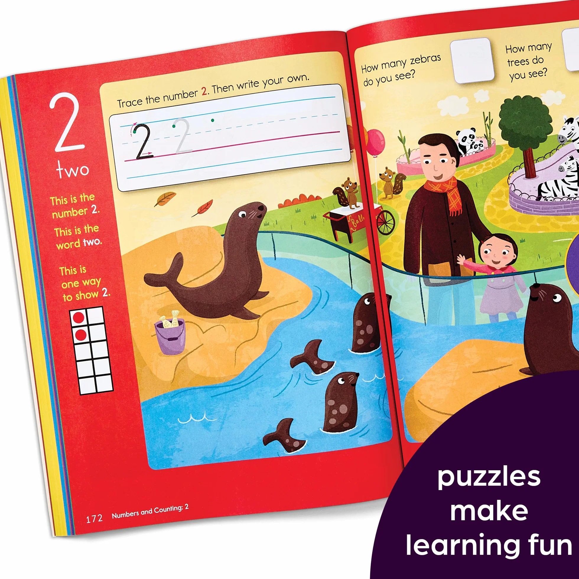 Preschool Big Fun Workbook: 256-Page Preschool Learning & Activity Workbook with Math, Writing, Shapes & Puzzles